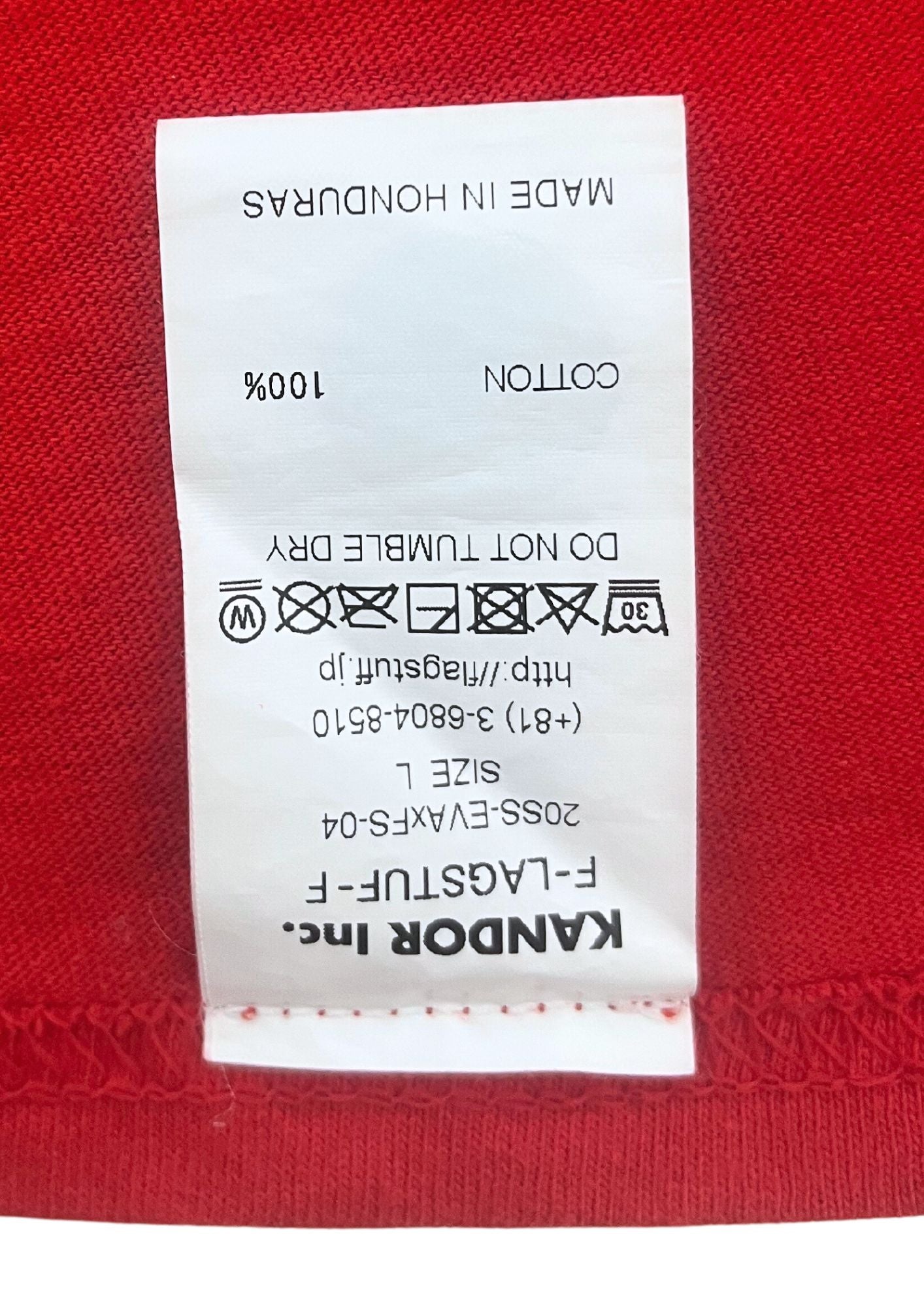 2020 Neon Genesis Evangelion x FLAGSTUFF Rei Ayanami T-shirt