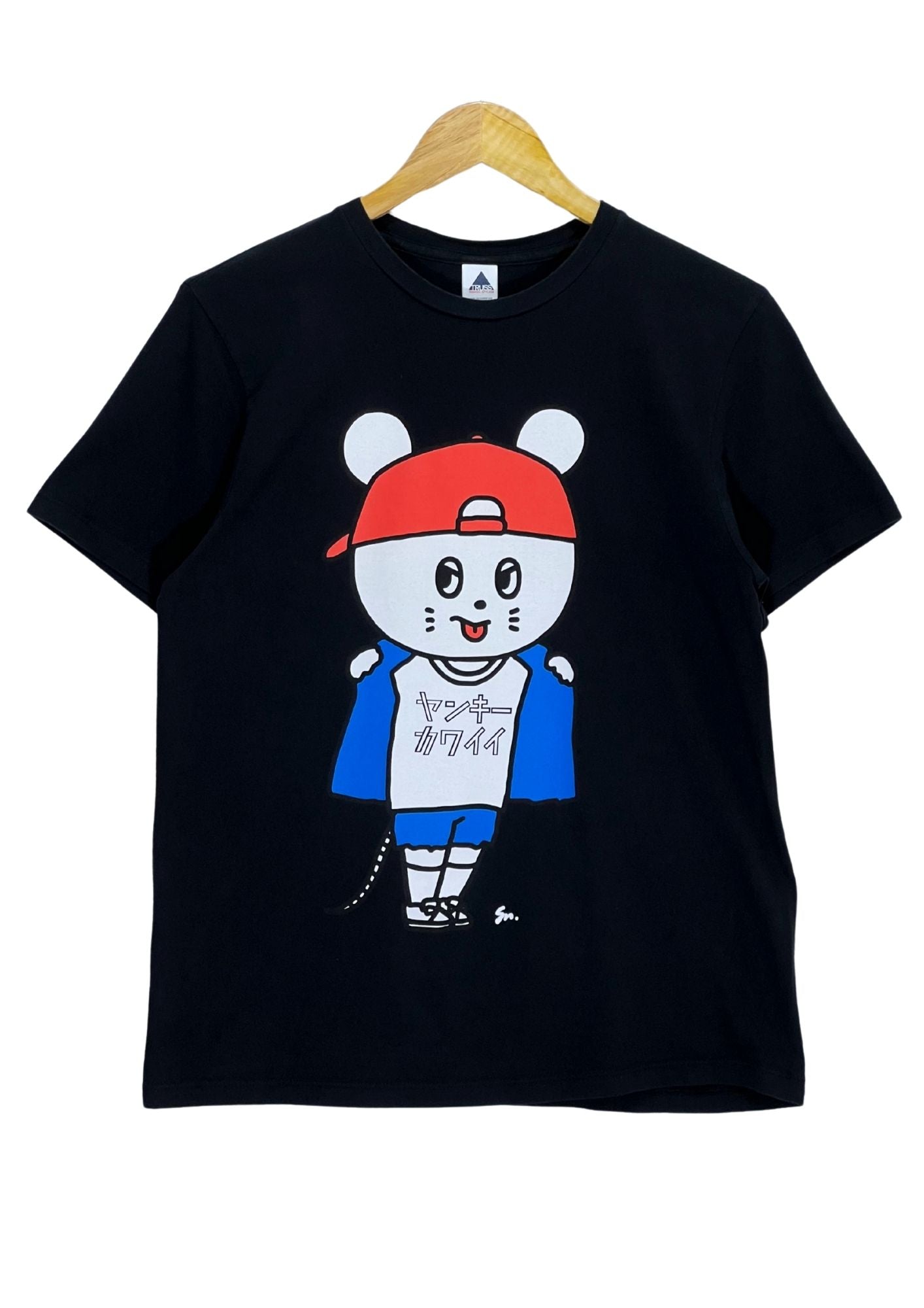 KYUSO NEKOKAMI x Kishidan'Yankee Kawaii' Japanese Band T-shirt (M)