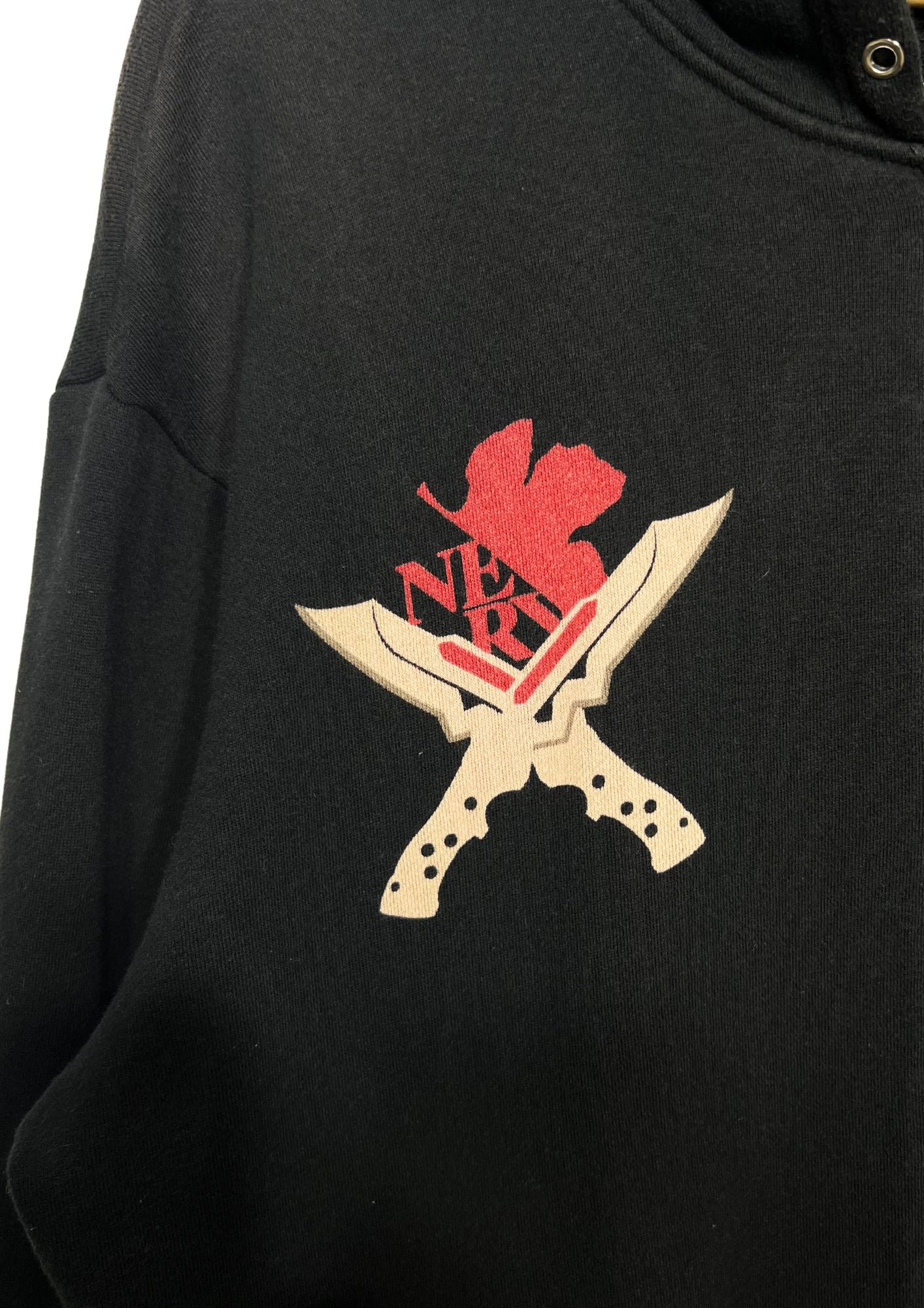 2010s Neon Genesis Evangelion x Nishiki Map of Japan Rei Ayanami Embroidered Hoodie