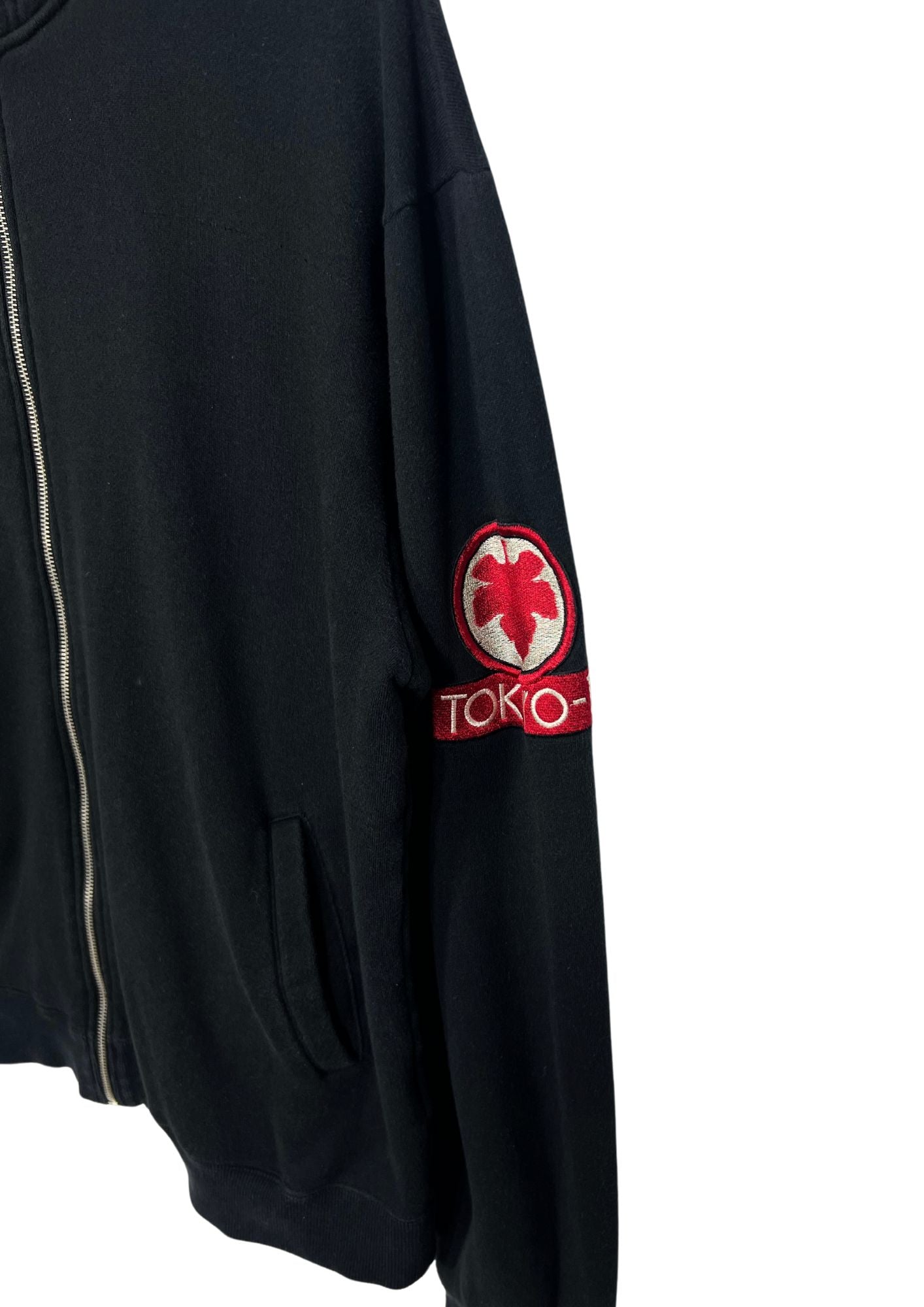 2010s Neon Genesis Evangelion x Nishiki Map of Japan Rei Ayanami Embroidered Hoodie