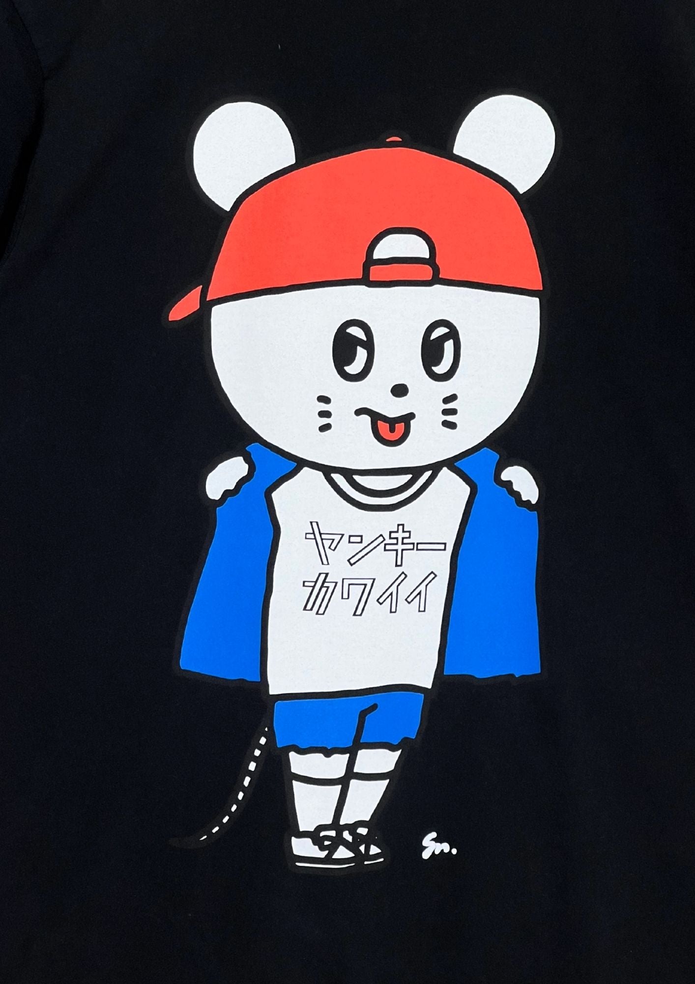 KYUSO NEKOKAMI x Kishidan'Yankee Kawaii' Japanese Band T-shirt (M)