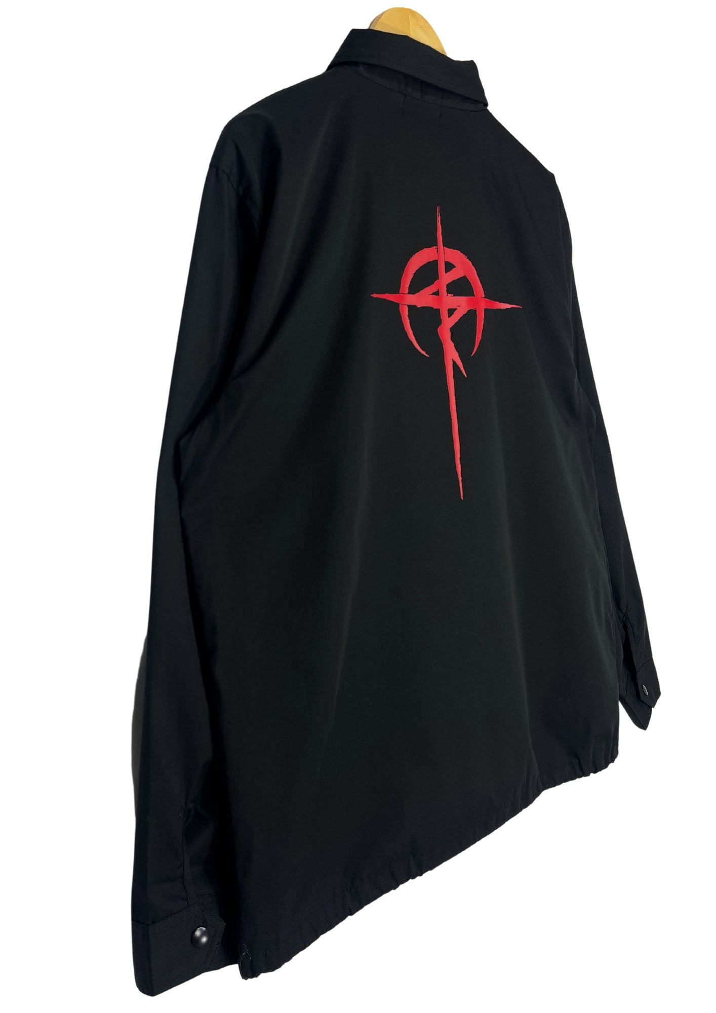 Mobile Suit Gundam Flash of Hathaway x BANDAI Mafty Coach Jacket