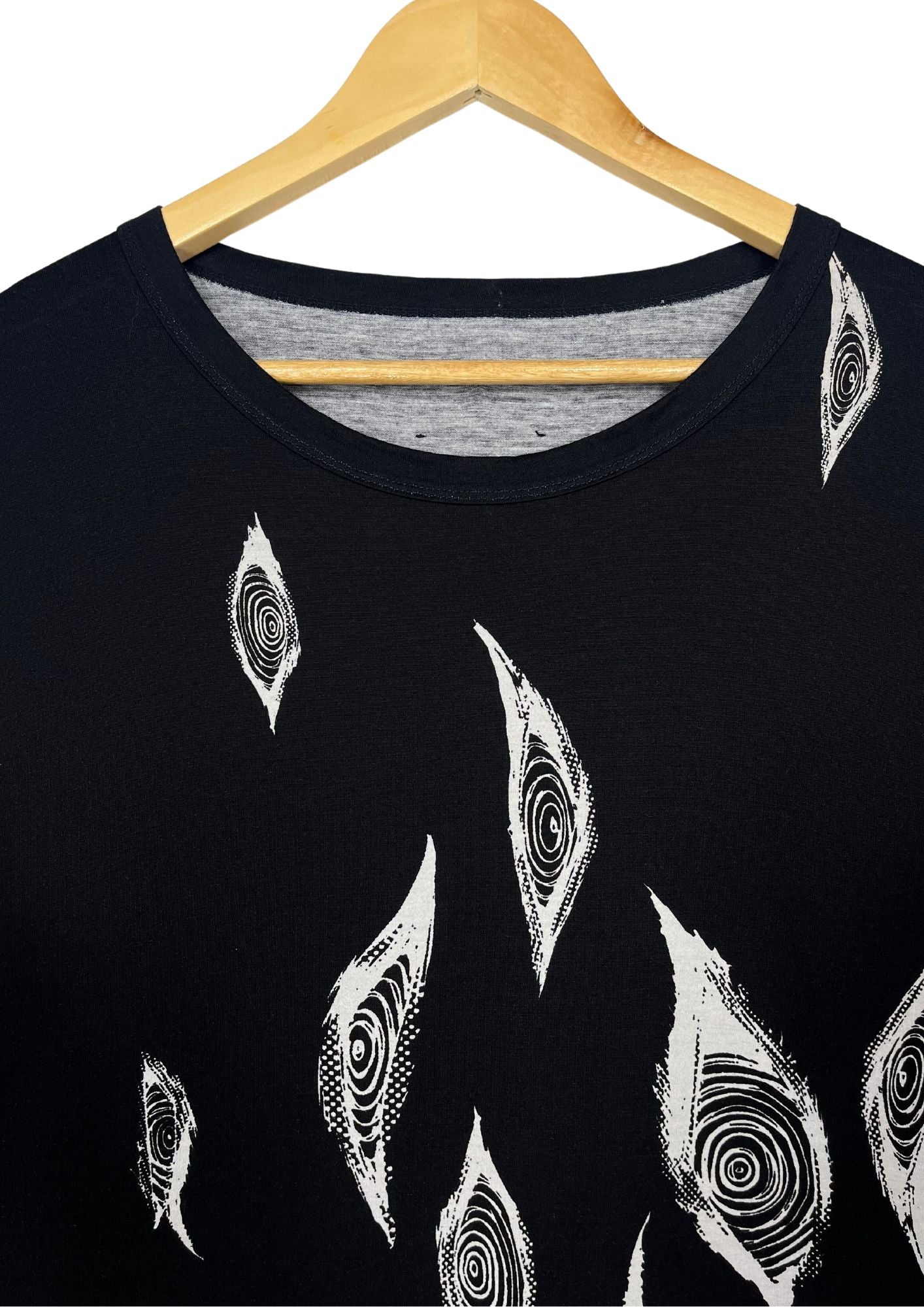 2022 Ground Y Yohji Yamamoto x Chainsaw Man Fox Devil Eyes Big T-shirt