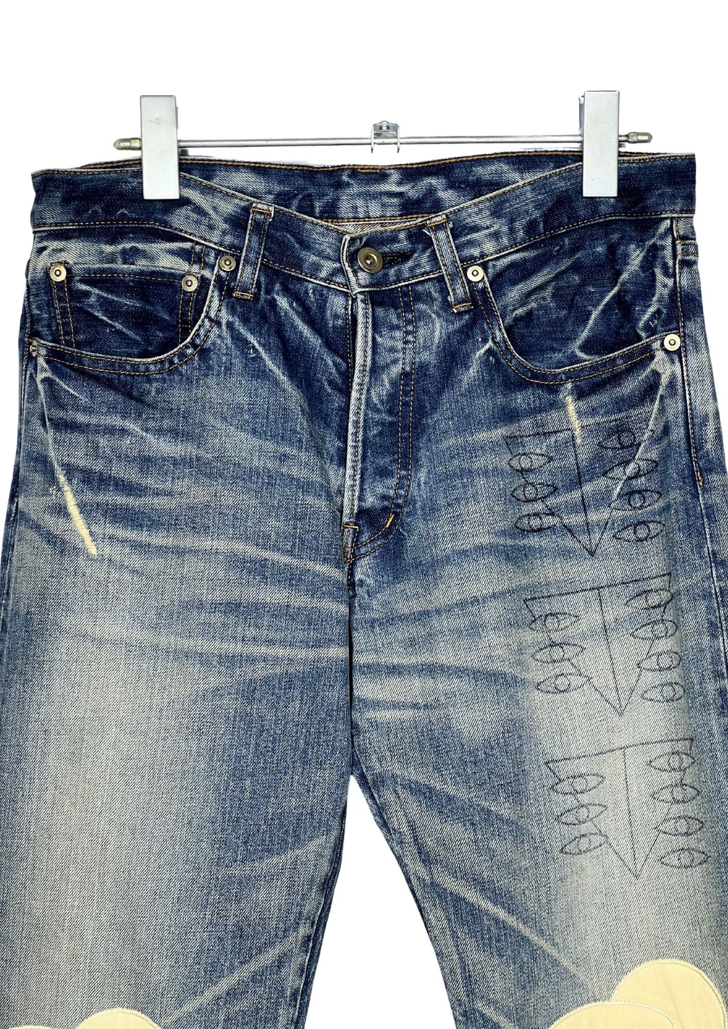 2007 Neon Genesis Evangelion x COSPA Lilith Denim Jeans
