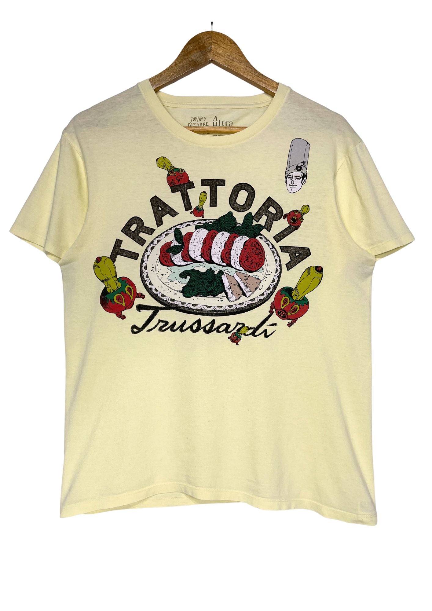 2011 Jojo's Bizarre Adventure x Ultra Violence Trattoria Trussardi T-shirt
