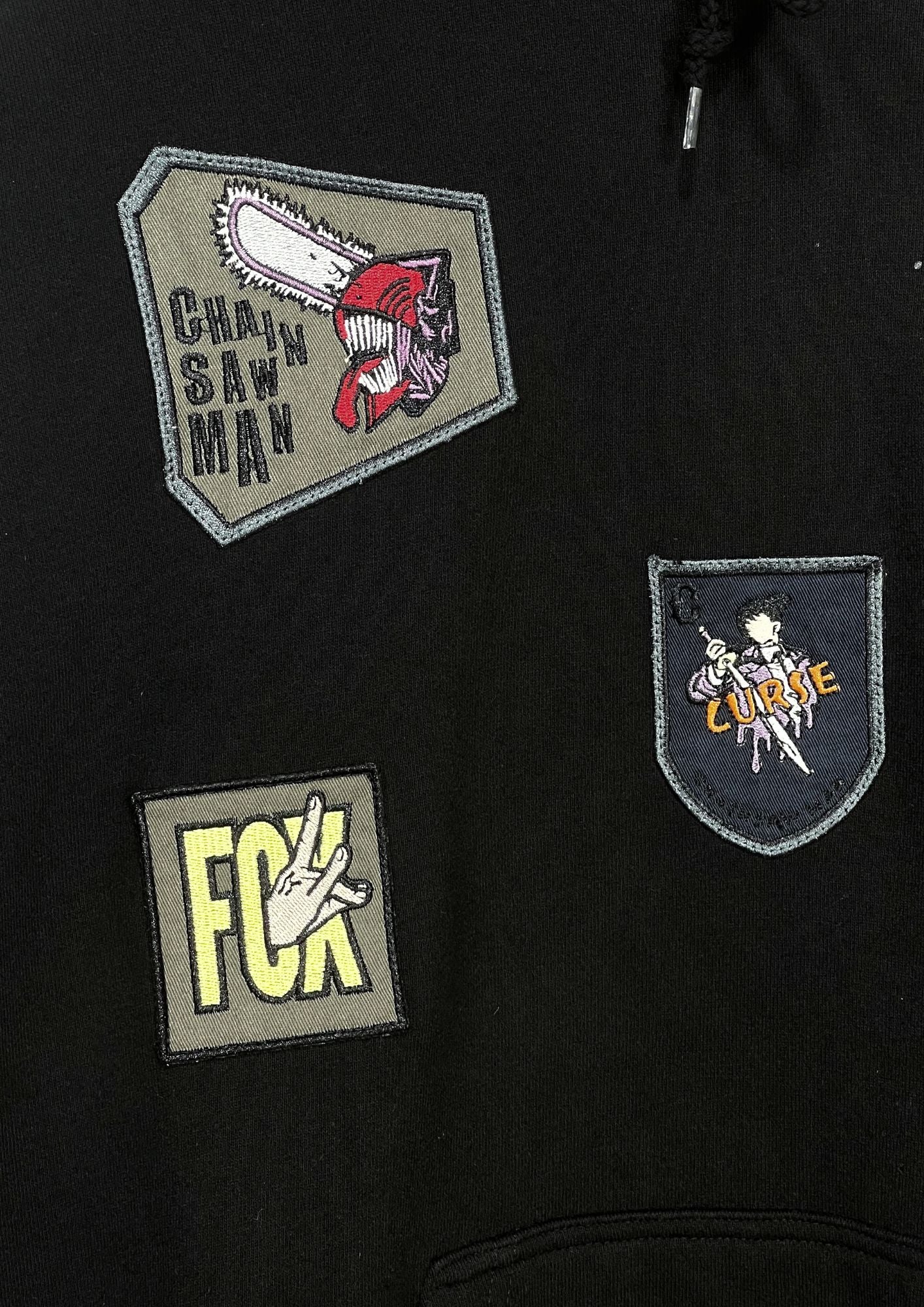 2022 Chainsaw Man x AVIREX Patch Hoodie