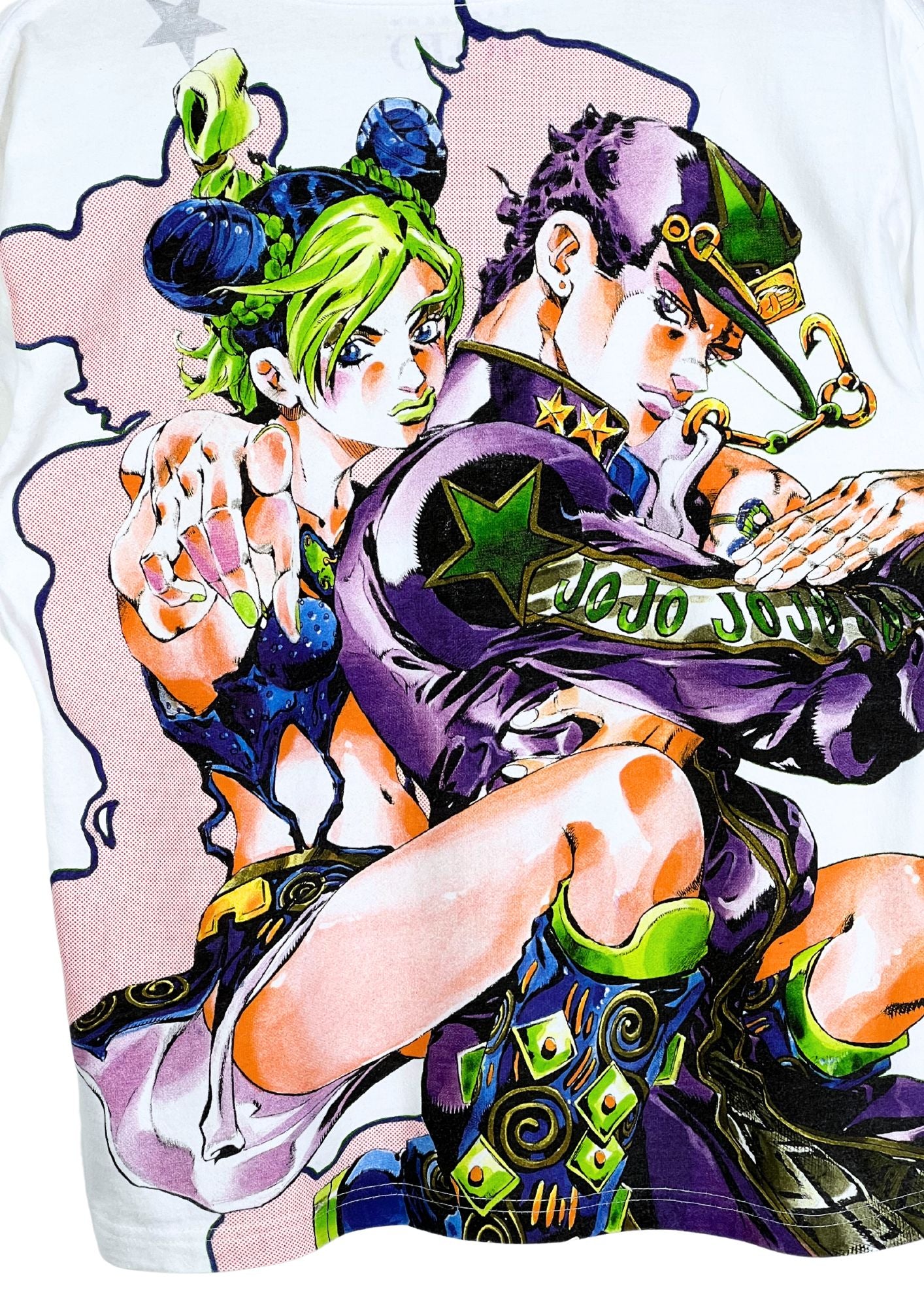 2017 Jojo's Bizarre Adventure x Hirohiko Araki Jojo Exhibition Limited 'Jotaro and Jolyne' T-shirt