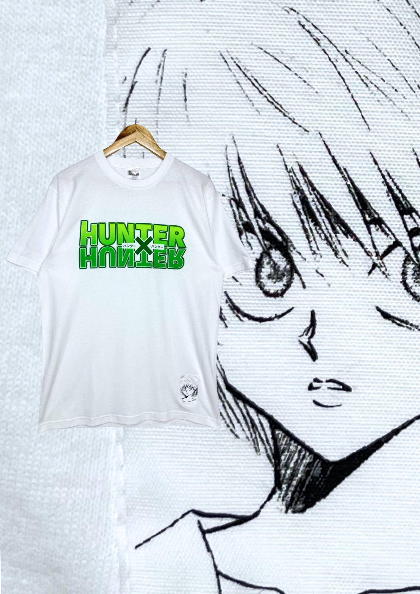 2023 Hunter x Hunter x Shueisha Jump Festa Limited Kurapika Logo T-shirt
