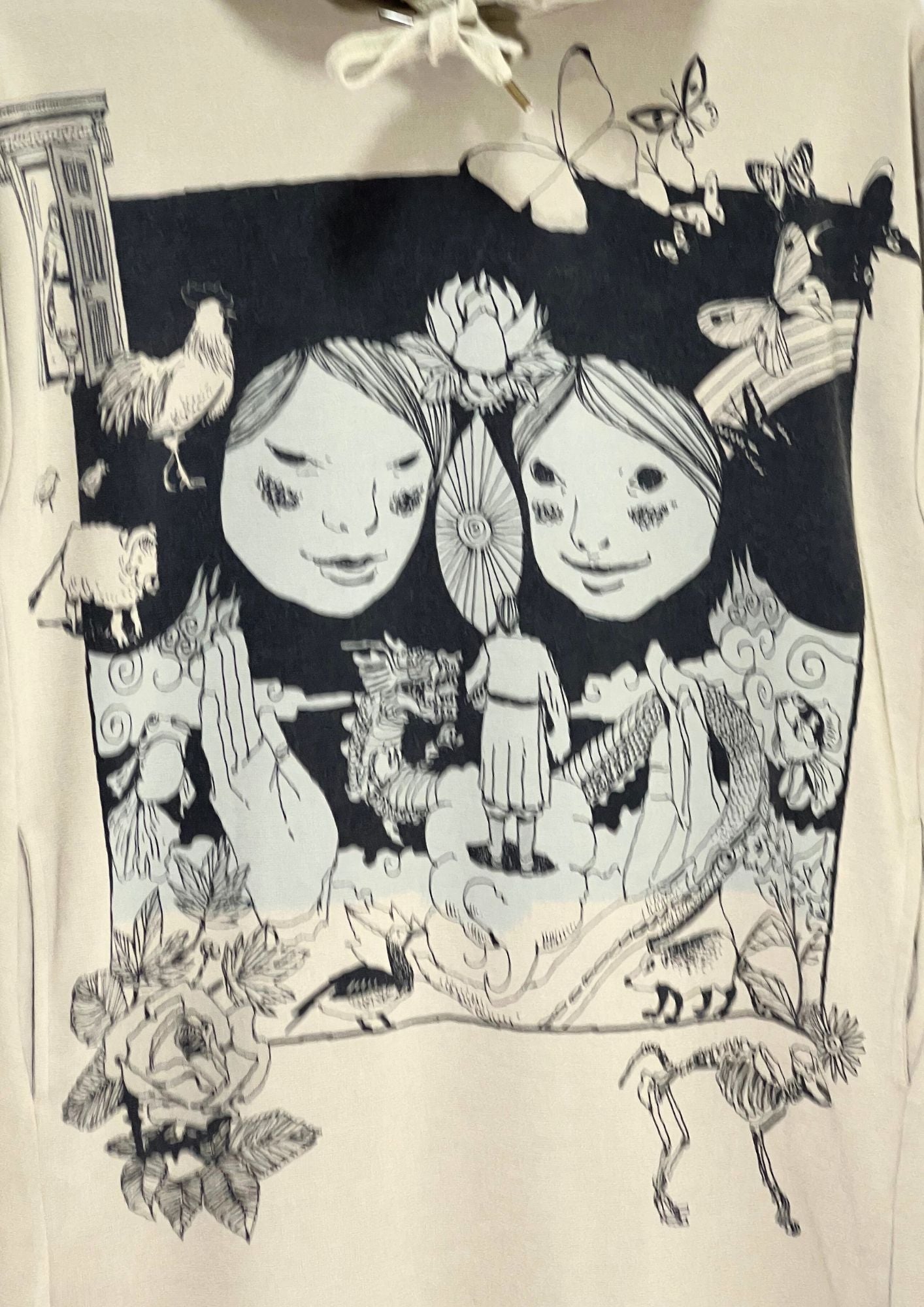 Taiyo Matsumoto x graniph 'No.5' Dress Hoodies (Ladies M)