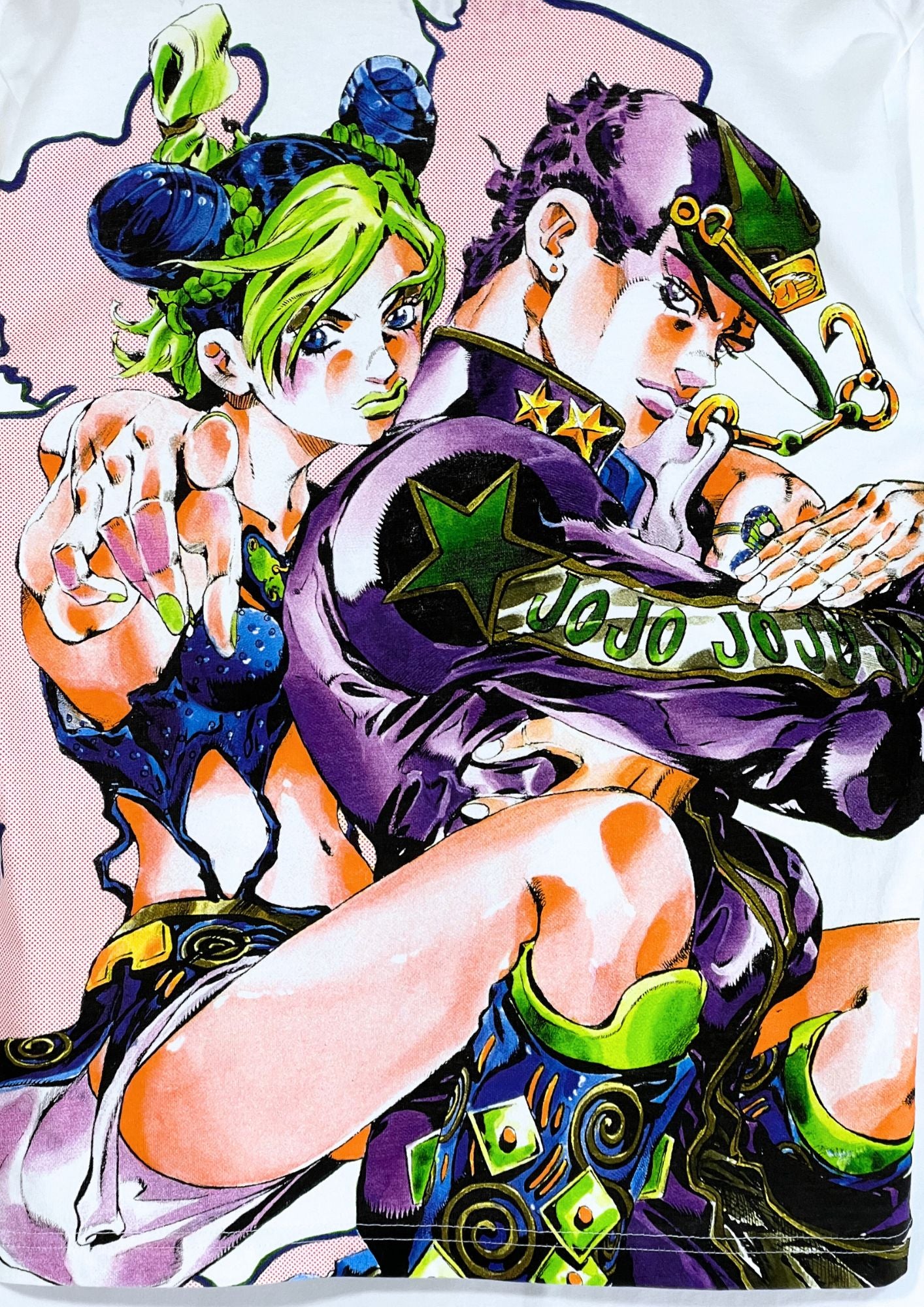2017 Jojo's Bizarre Adventure x Hirohiko Araki JoJo Exhibition 'Jotaro & Jolyne' Exhibition Limited T-shirt (S)