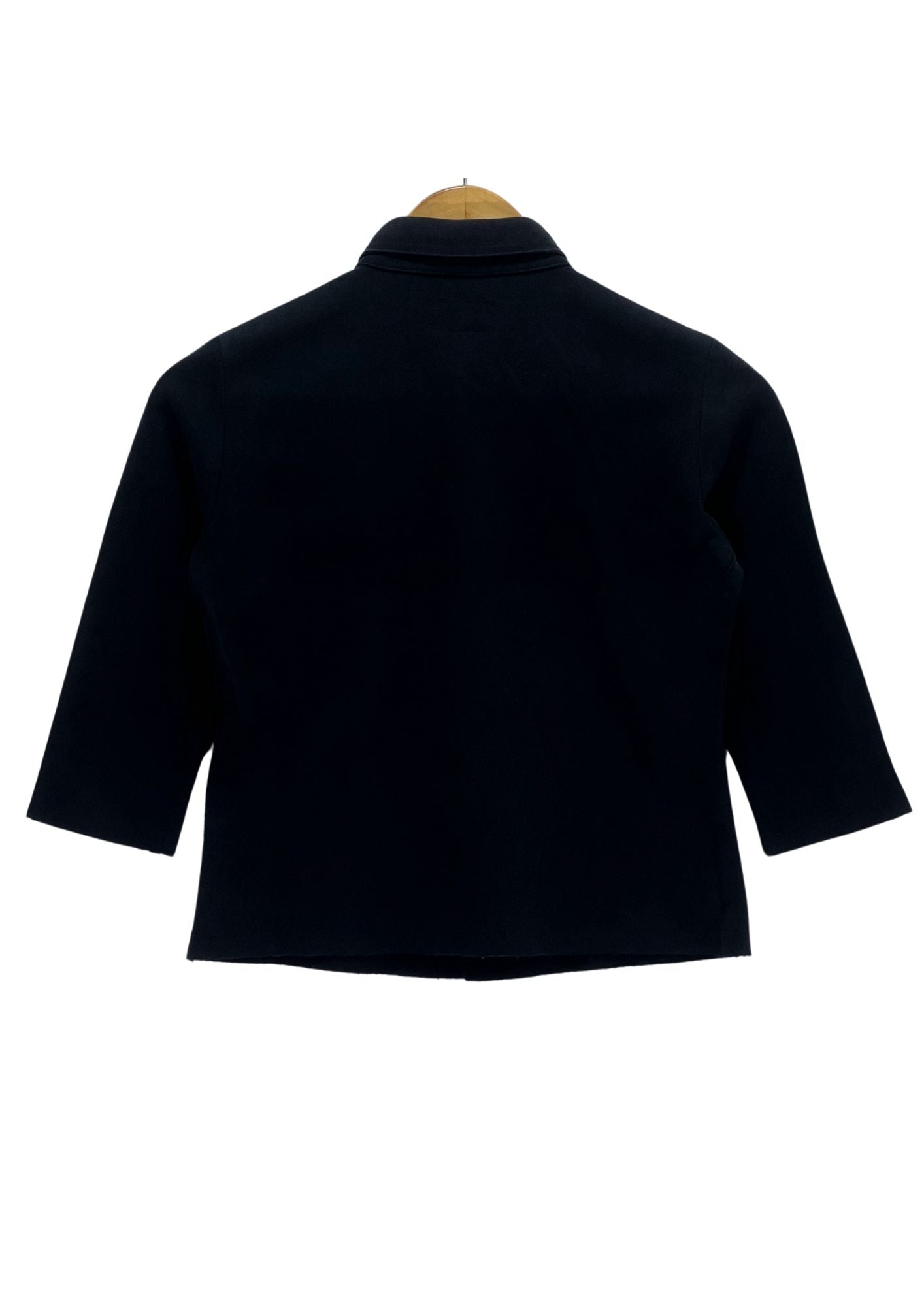 2000s GLAMDY 'Chrysanthemum' Embroidered 3/4 Sleeve Top (Ladies S)