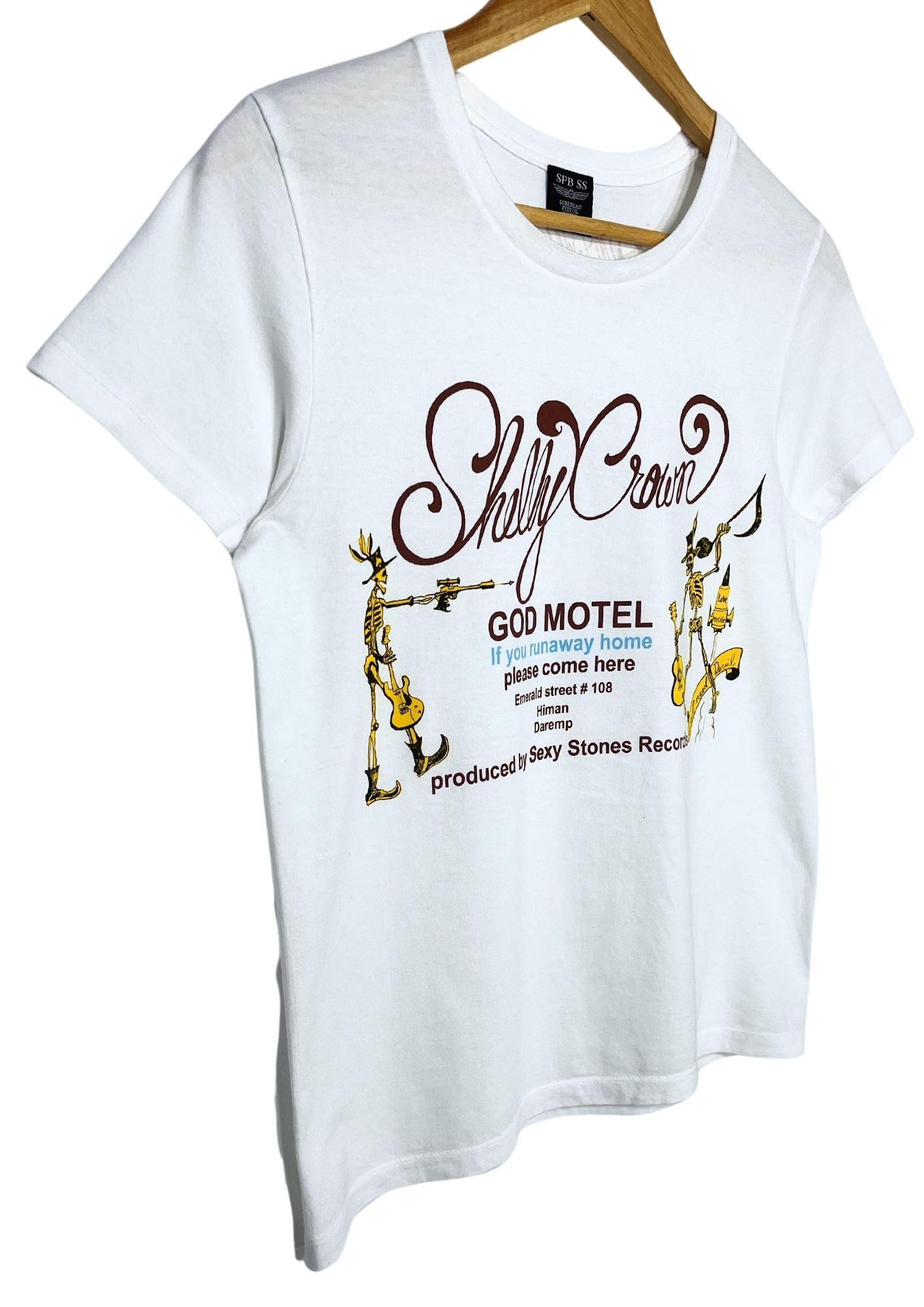 2008 SHERBETS Kenichi Asai 'God Motel' Japanese Band T-shirt