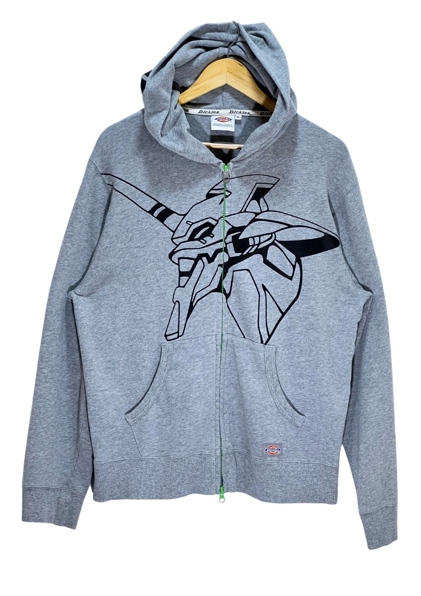 2017 Neon Genesis Evangelion x Dickies 'EVA 01' Zip-Up Hoodie (L)