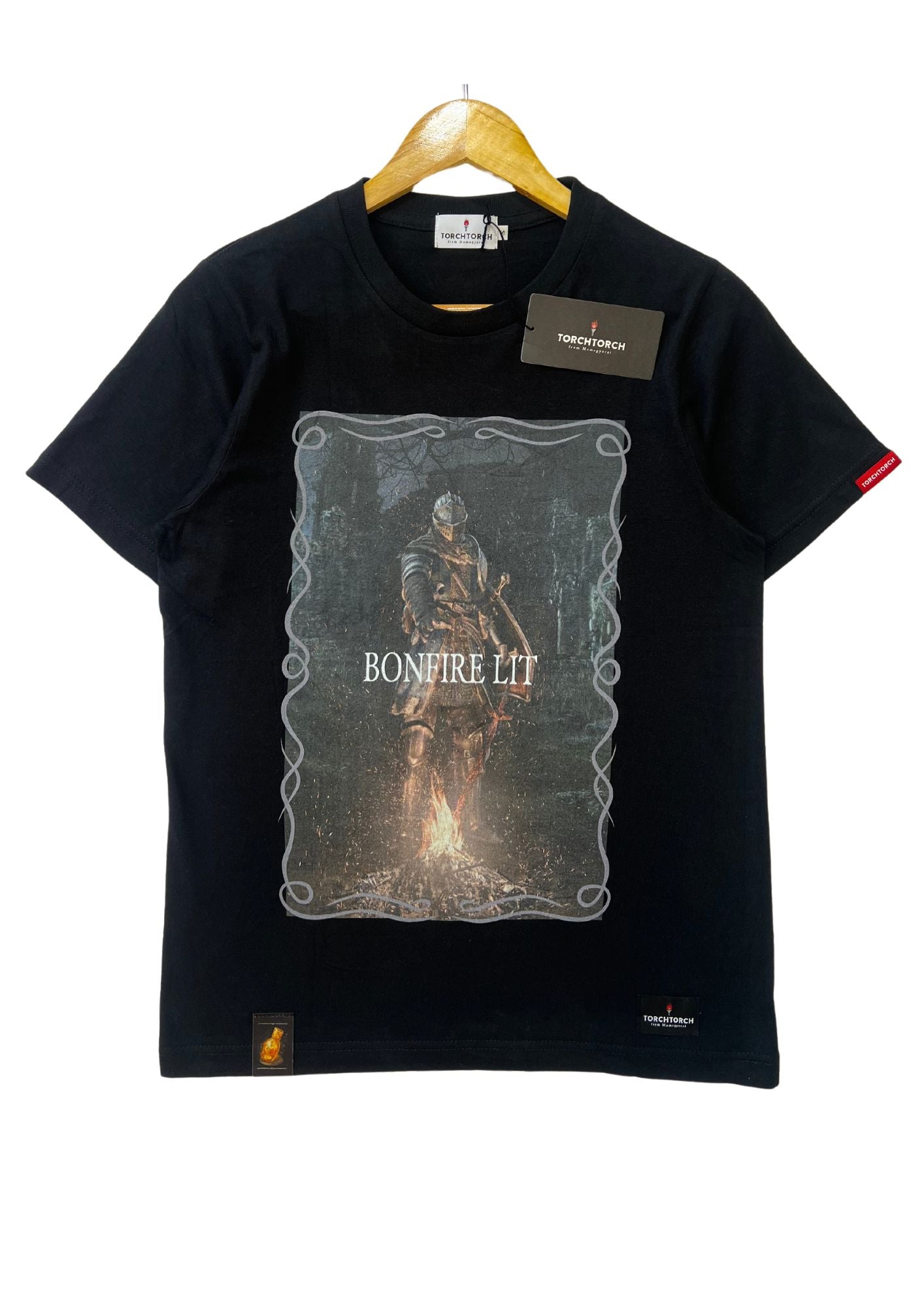 2019 Dark Souls x TORCH TORCH 'Bonfire Lit' T-shirt (S)