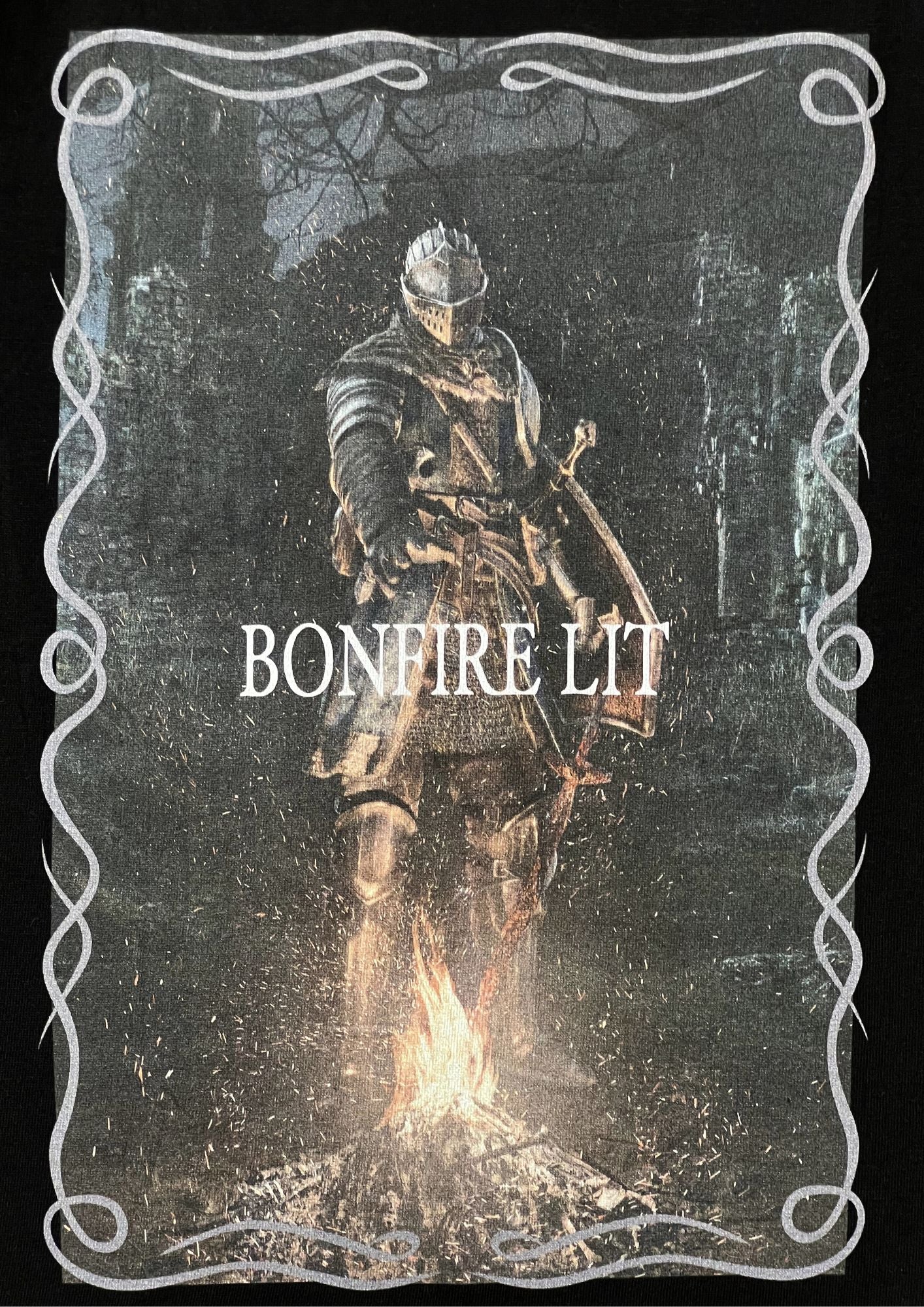 2019 Dark Souls x TORCH TORCH 'Bonfire Lit' T-shirt (S)