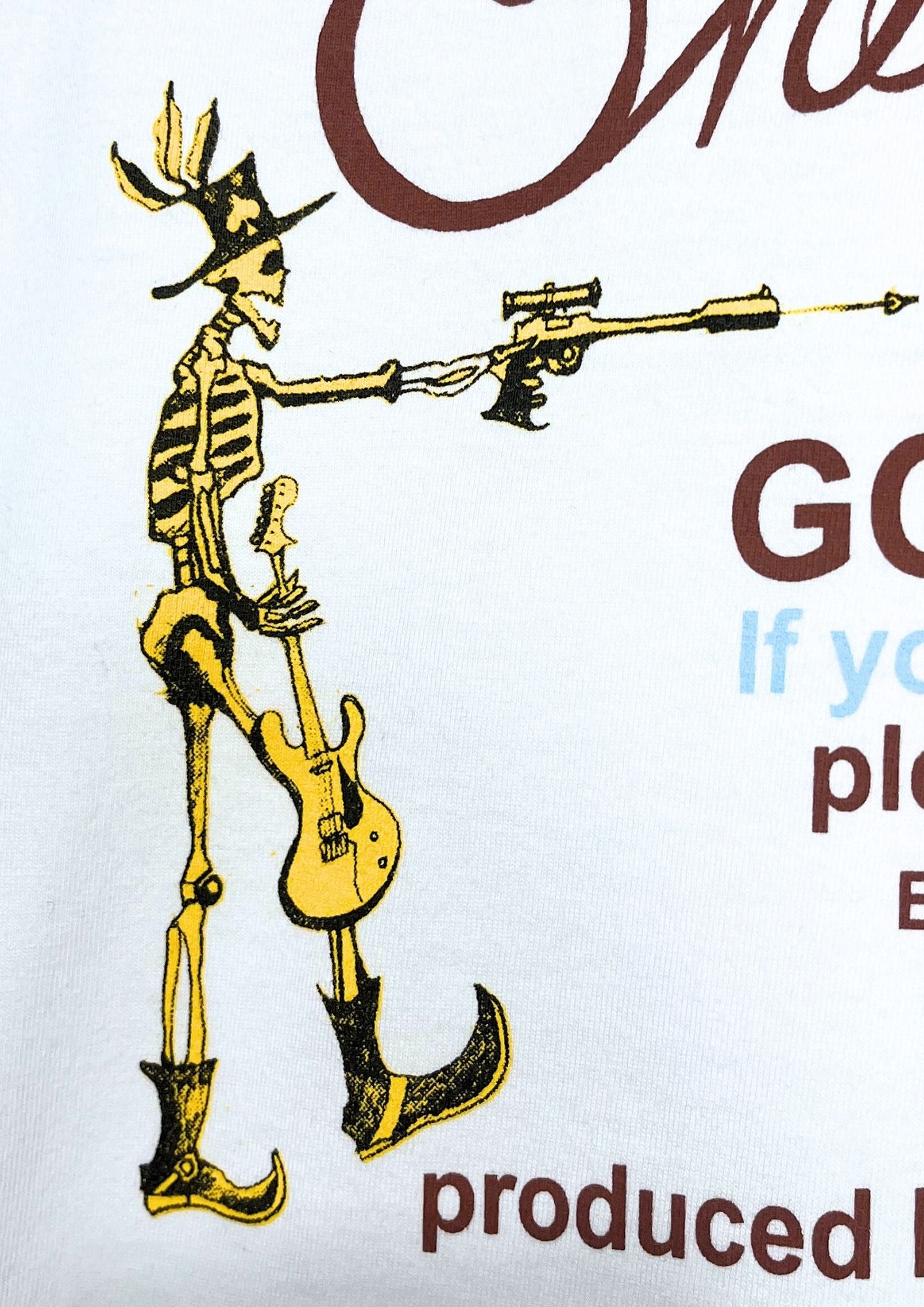 2008 SHERBETS Kenichi Asai 'God Motel' Japanese Band T-shirt