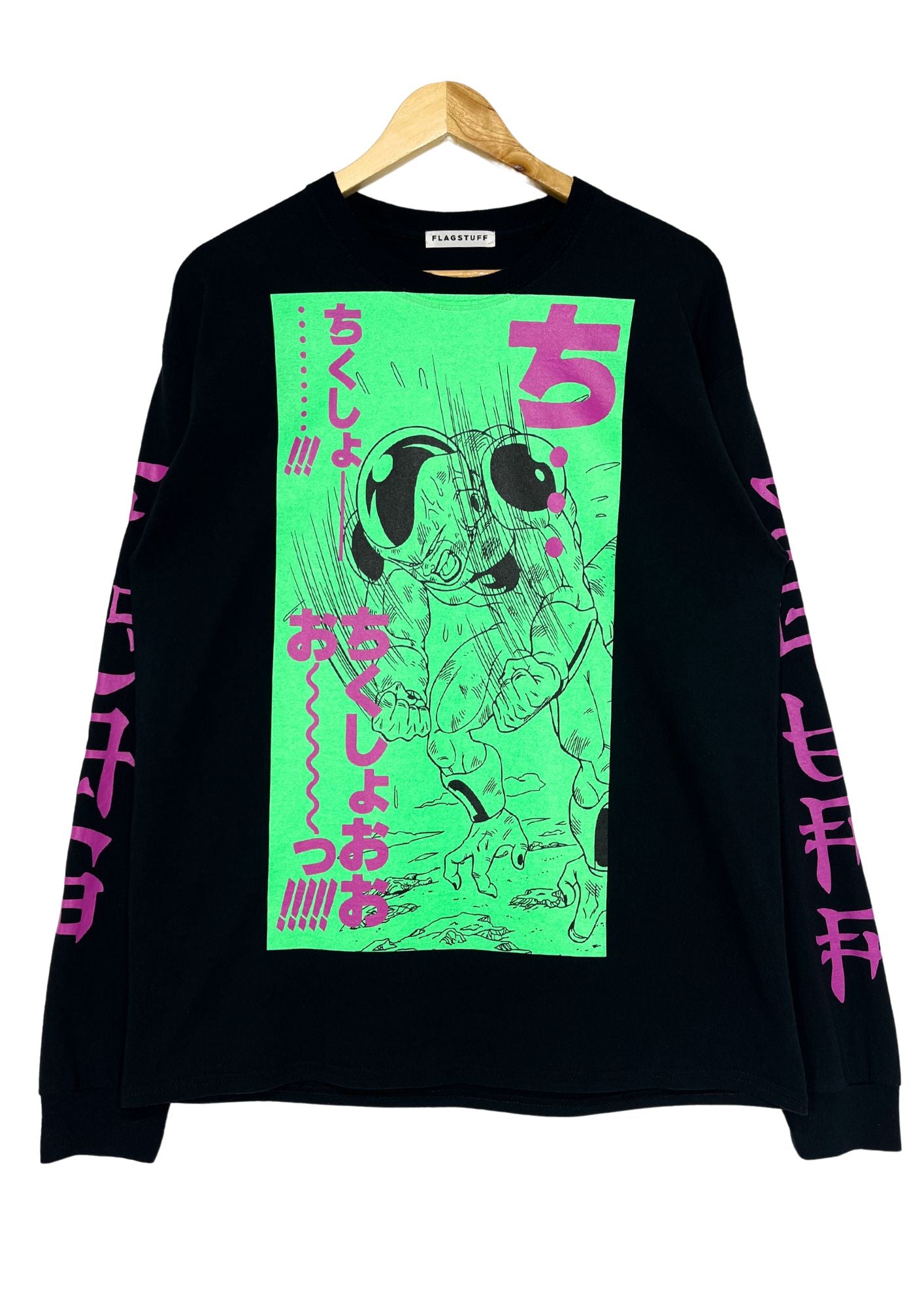 2019 Dragon Ball Z x Flagstuff Frieza Expression Long Sleeve Shirt