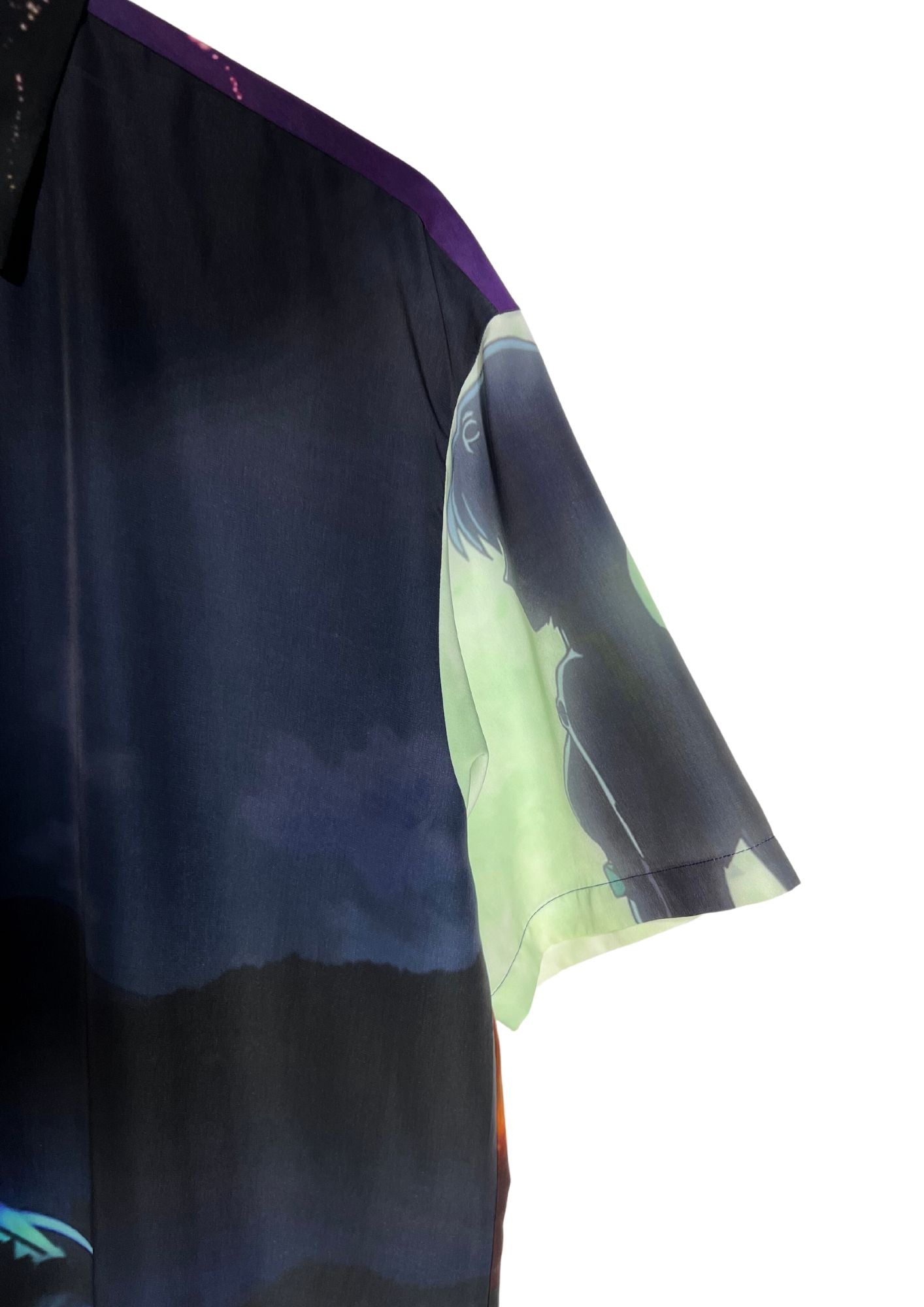 2020 Neon Genesis Evangelion x tk Takeo Kikuchi Tokyo III District Button-Up S/S Shirts