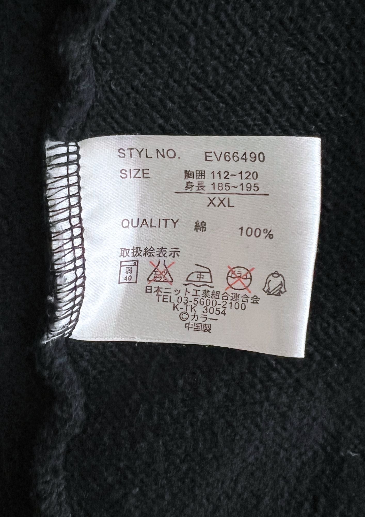 2010s Neon Genesis Evangelion x Nishiki Map of Japan Rei Ayanami Embroidered Hoodie