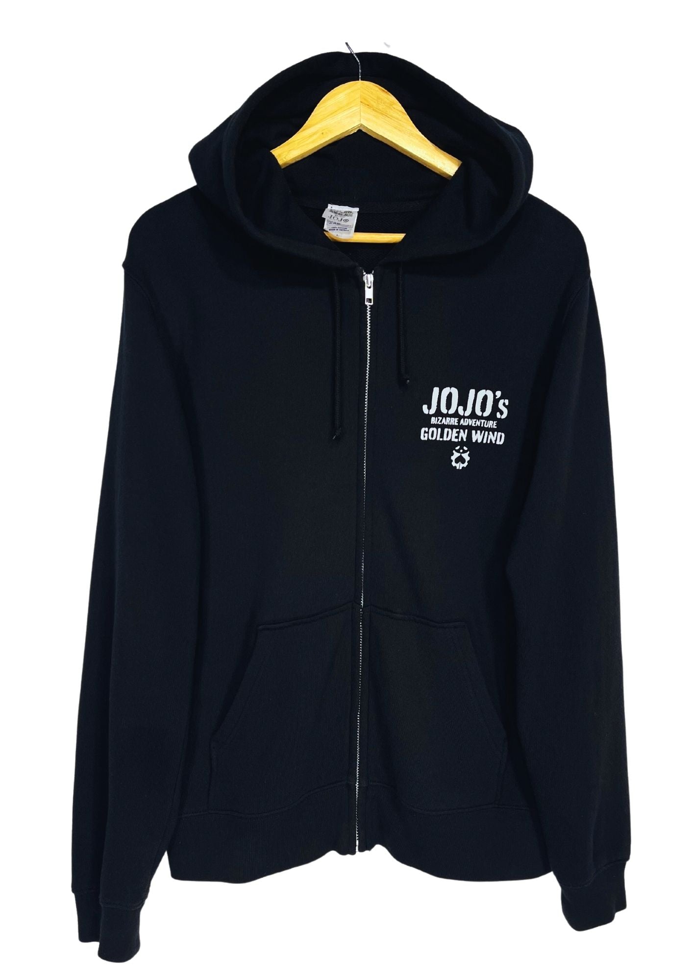 2020 Jojo's Bizarre Adventure x Escape from Jojo's Bizarre Museum Golden Wind Zip-Up Hoodie