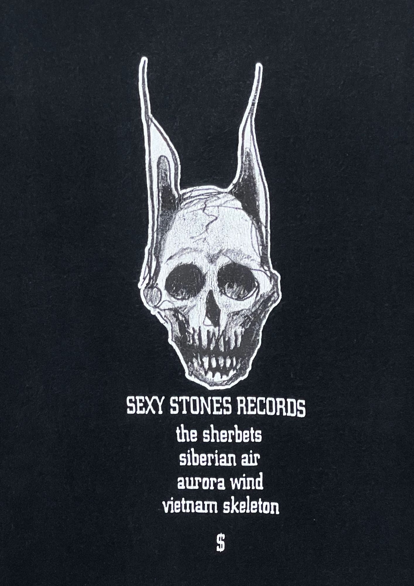 2005 THE SHERBETS Sexy Stones Records '38 Special' Japanese Band L/S Shirts (S)