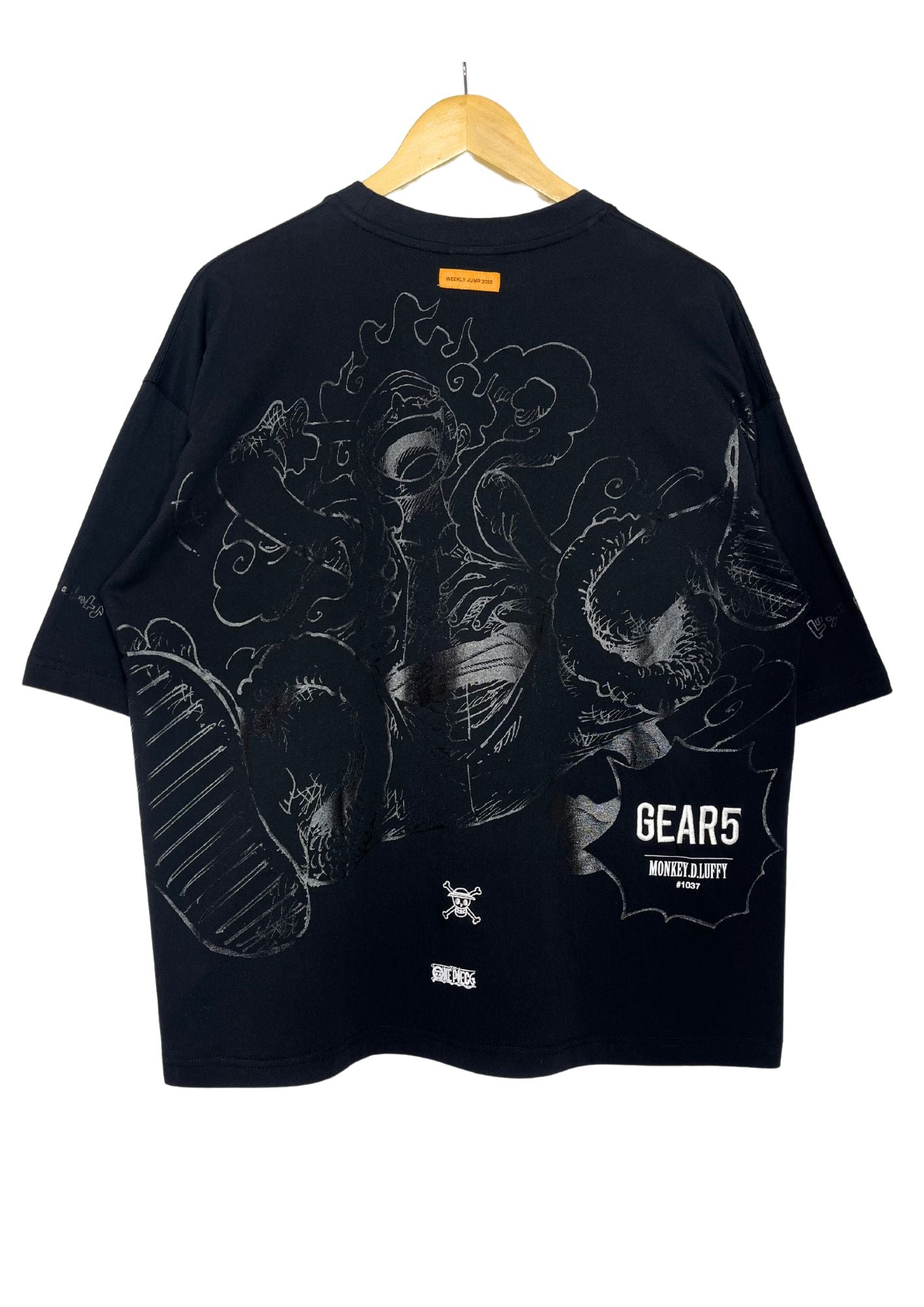 One Piece x Shonen Jump Weekly 500 Limited Nika Gear 5 Big Type T-shirt x