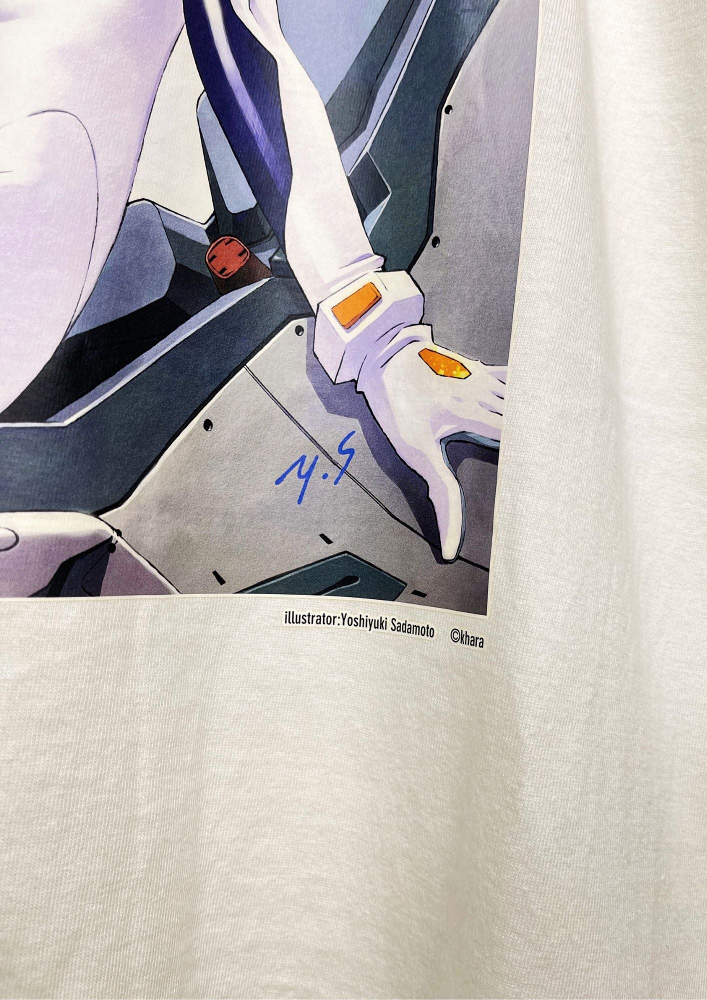 Neon Genesis Evangelion x Miyazaki Art Centre Evangelion Exhibition Rei T-shirt