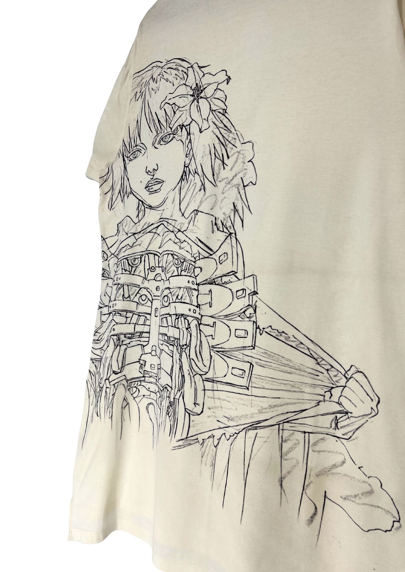 2019 Ground Y Yohji Yamamoto x Ghost in the Shell Innocence Cut Sew