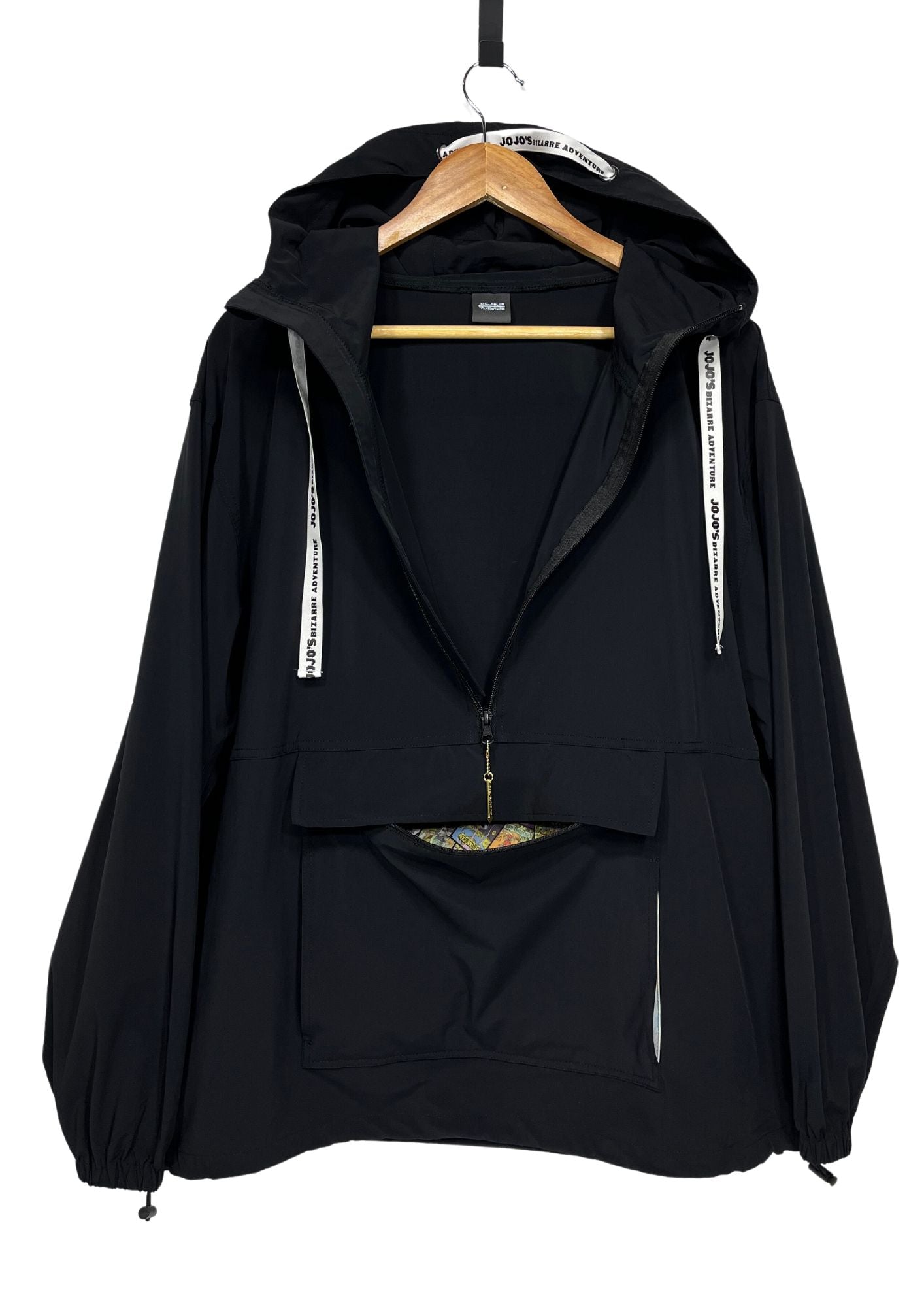 Jojo's Bizarre Adventure x JOJO Exhibition Tarot Packable Anorak Hoodie