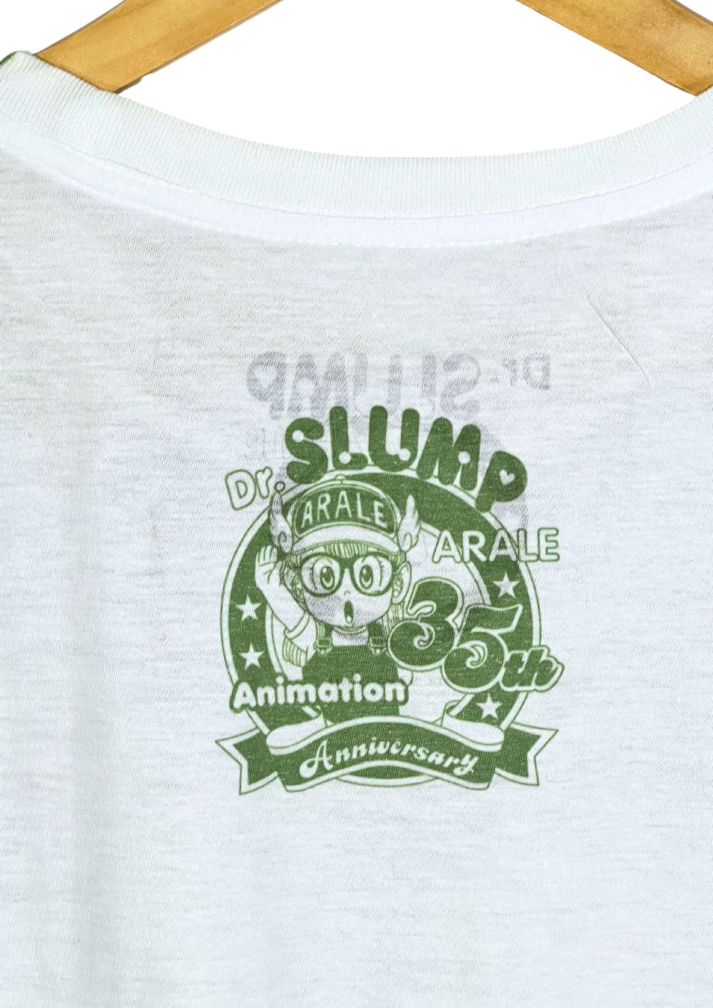 2015 Dr. Slump x 35th Anniversary of Anime 'King Nikochan' T-shirt (XS)