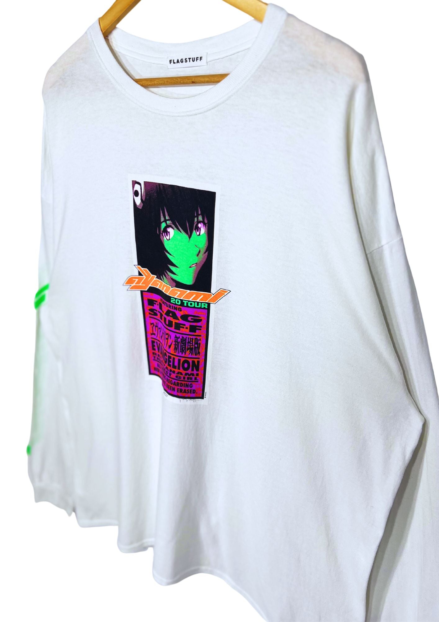 2020 Neon Genesis Evangelion x Flagstuff Rei Ayanami L/S Shirts