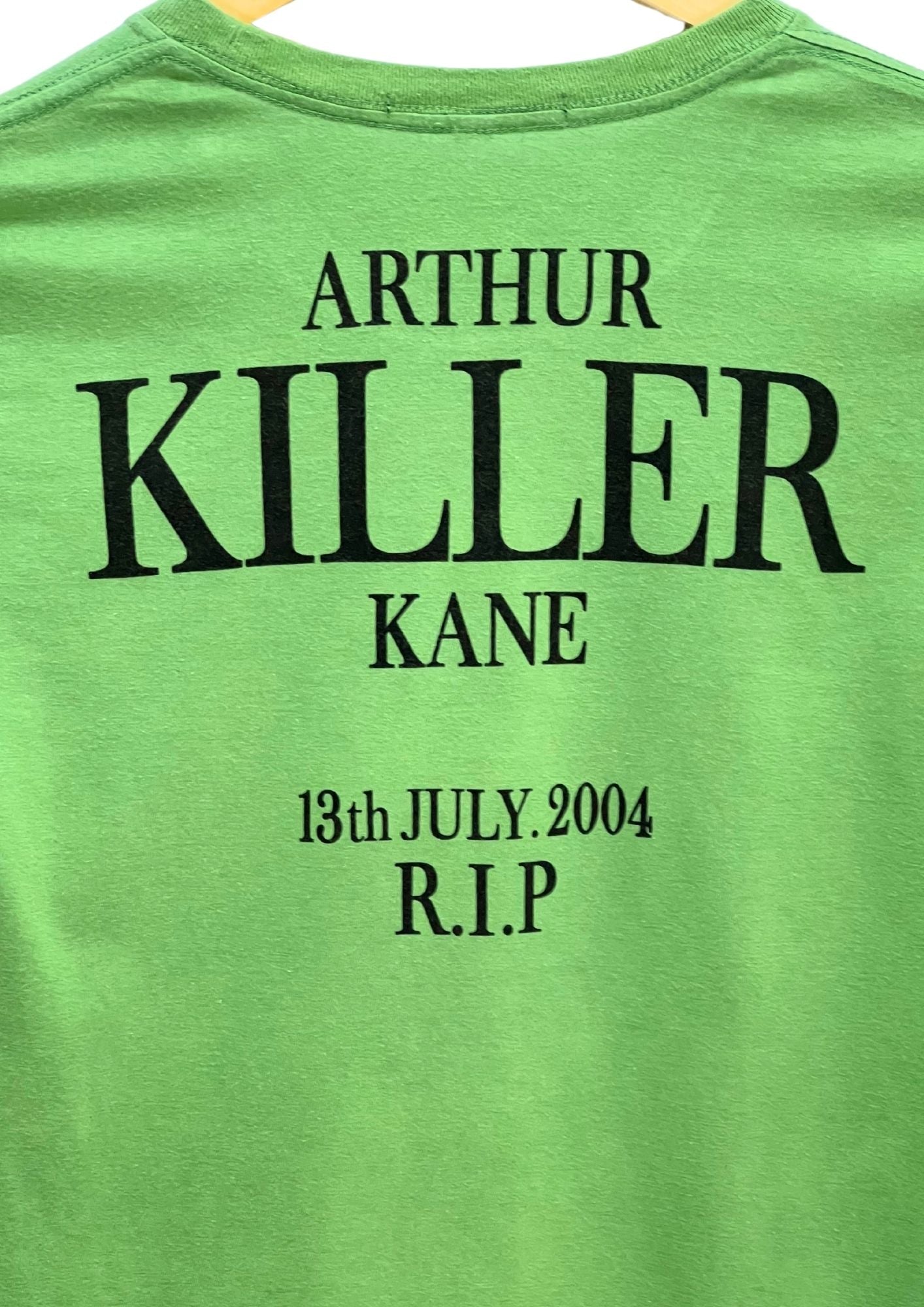 Y2K JOEY HYSTERIC by HYSTERIC GLAMOUR 'Arthur Killer Kane' Baby Rhinestone L/S Shirts (Ladies S)