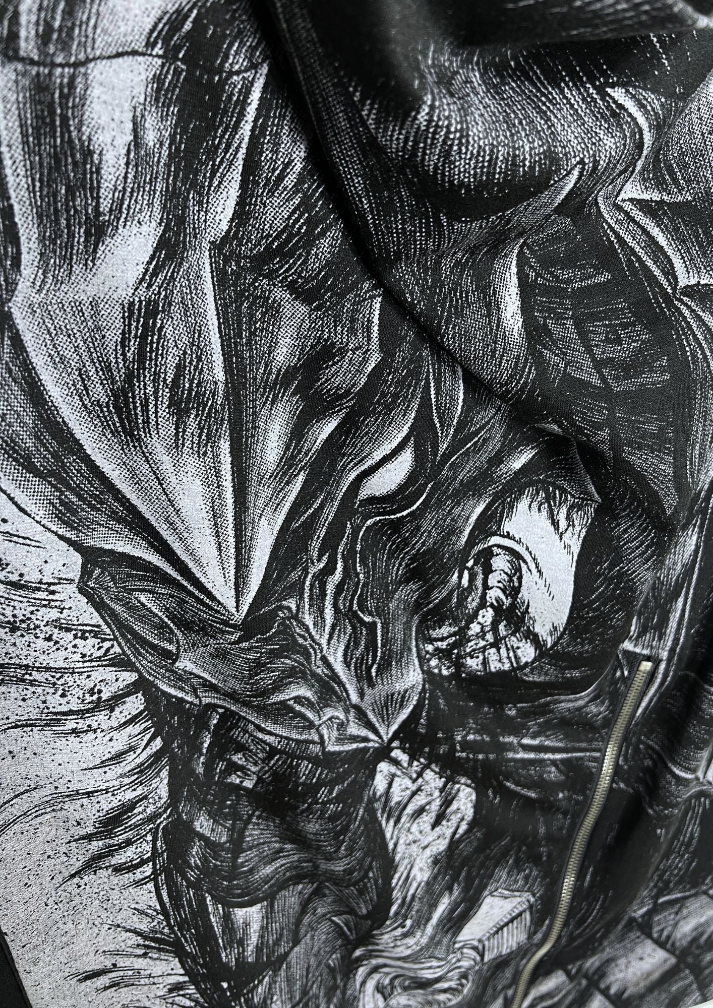 2021 Berserk x Semantic Design Guts Insane Worrier L / S Shirts
