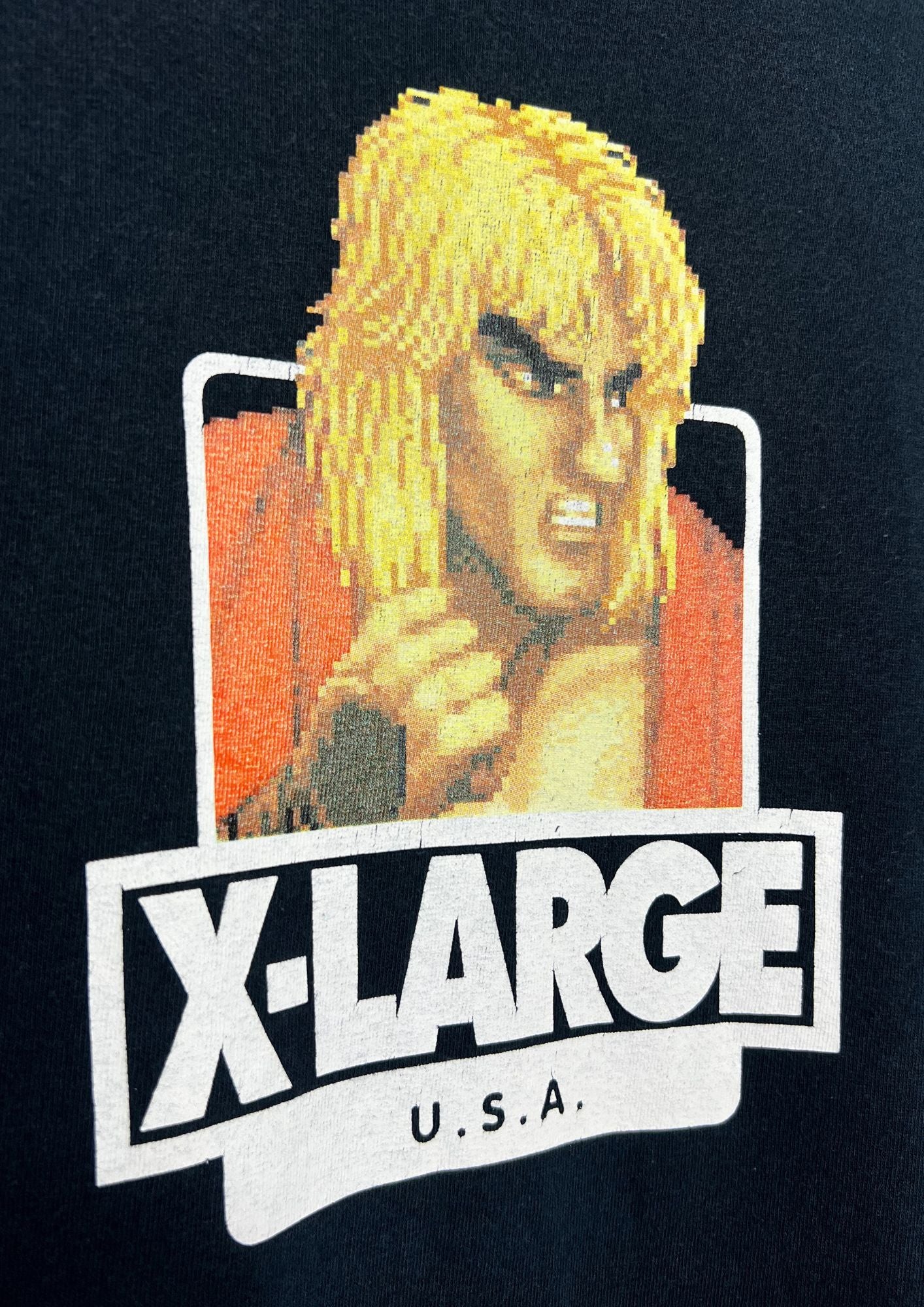 2017 Street Fighter x X-Large Ken T-shirt