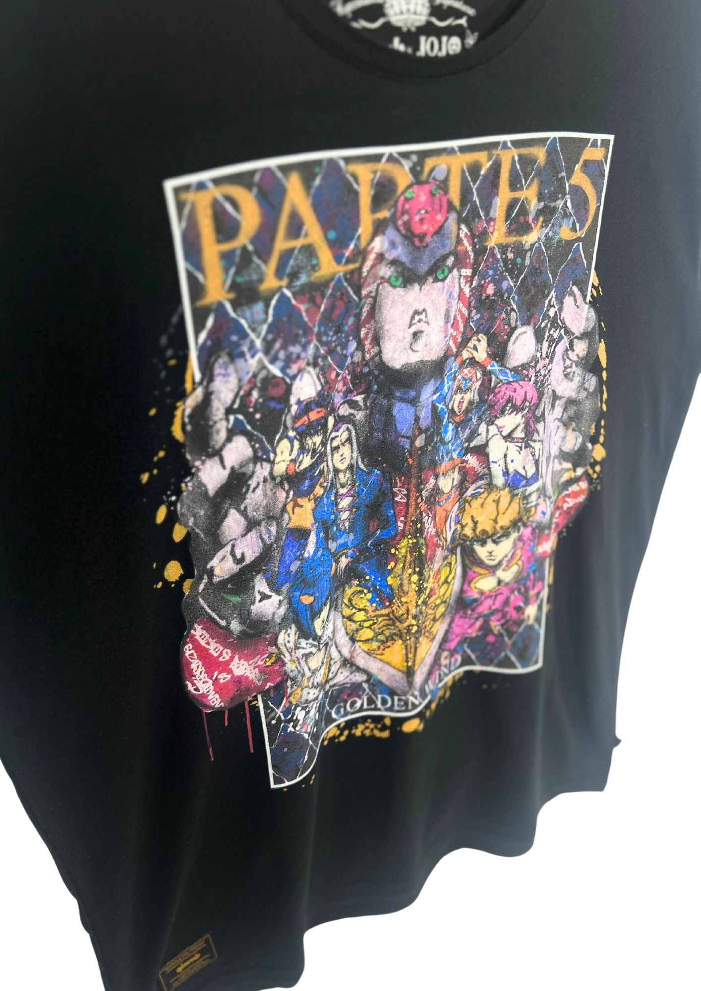 2019 Jojo's Bizarre Adventure x Glamb Golden Wind T-shirt