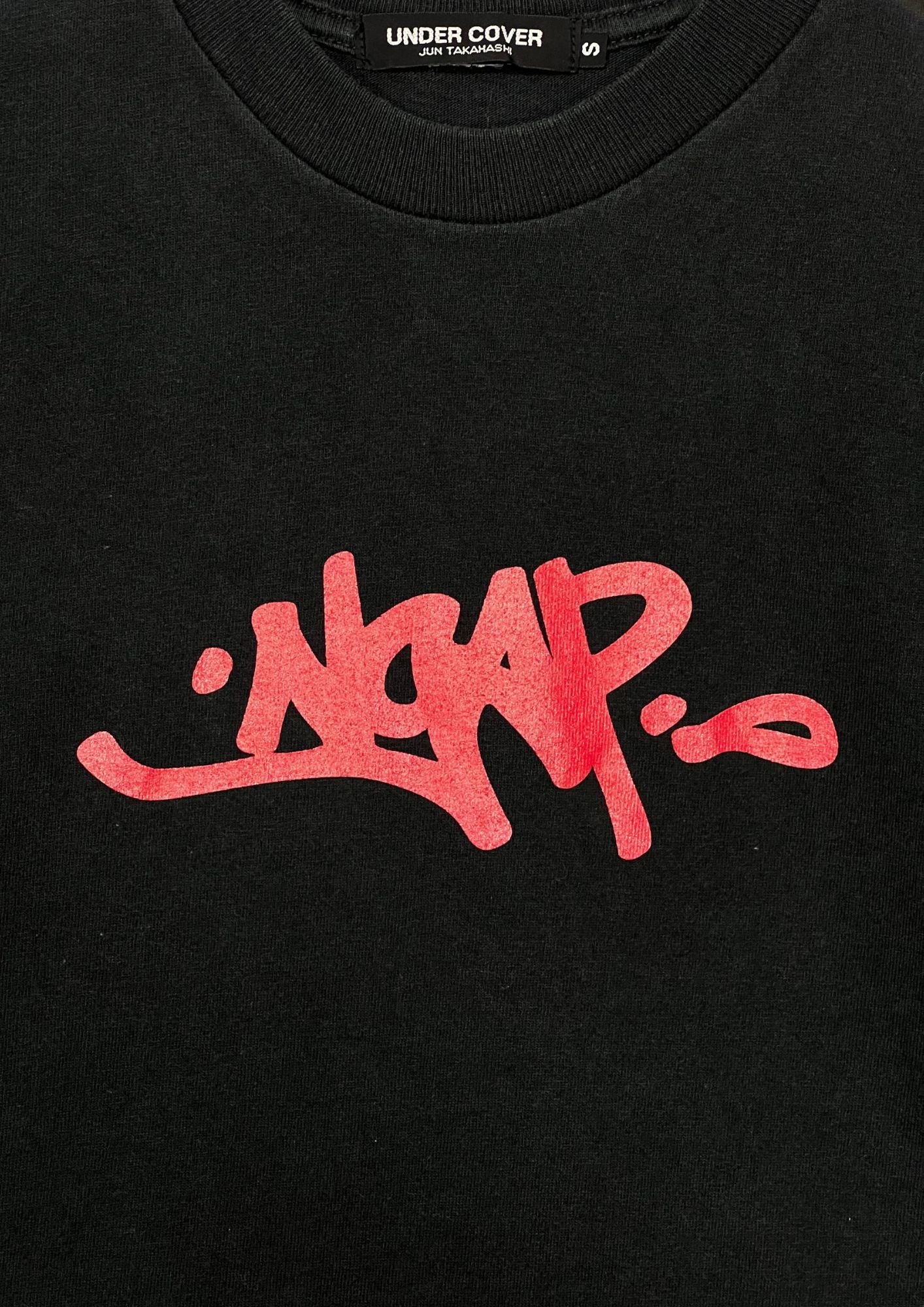 90s UNDERCOVER JUN TAKAHASHI NGAP Graffiti Logo T-shirt