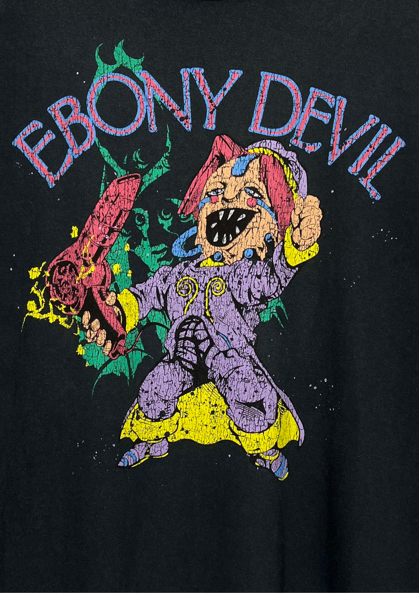 2011 Jojo's Bizarre Adventure x Ultra Violence Ebony Devil 3/4 Sleeve Shirt