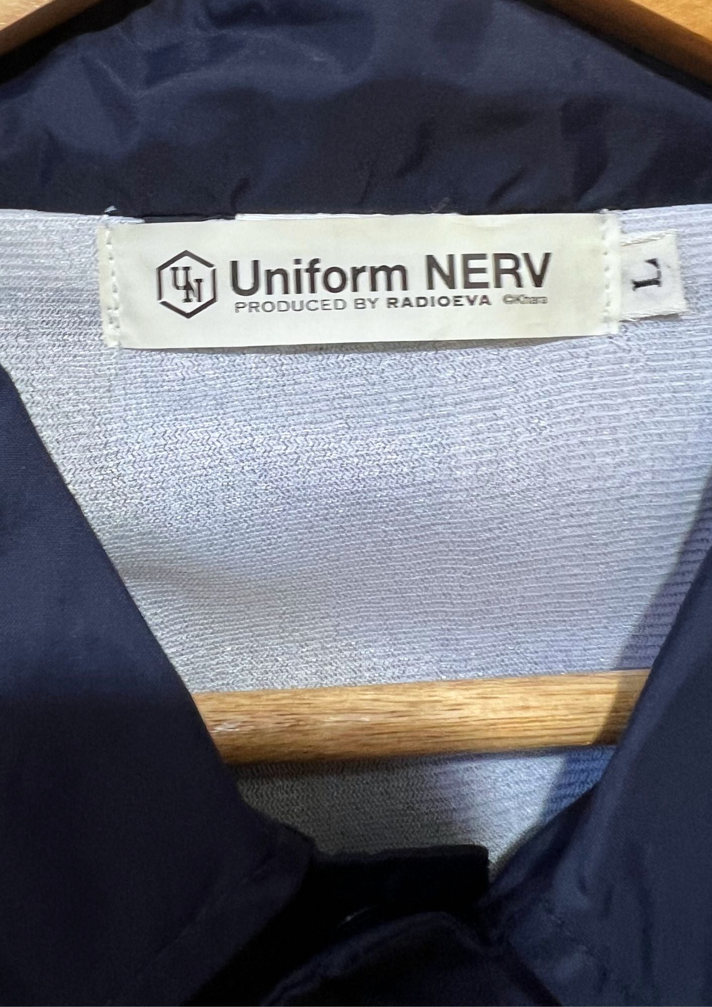 2010s Neon Genesis Evangelion x RADIO EVA 'Uniform NERV' Coach Jacket (M-L)