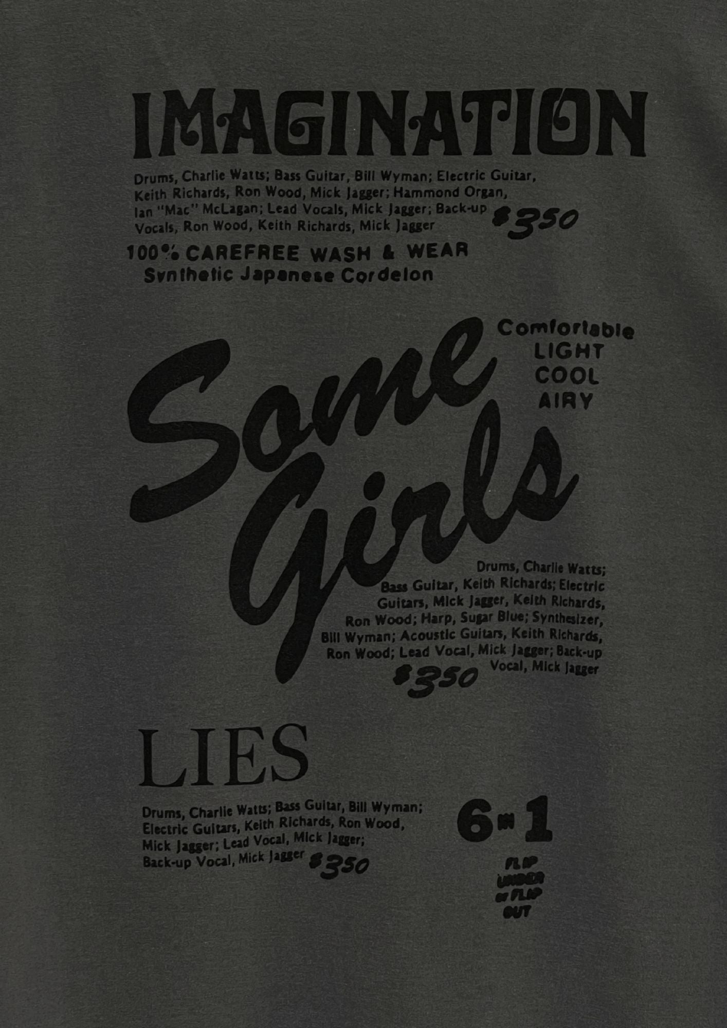 2012 HYSTERIC GLAMOUR THEE HYSTERICS XXX x Rolling Stones 'Marilyn Monroe' T-shirt (S)