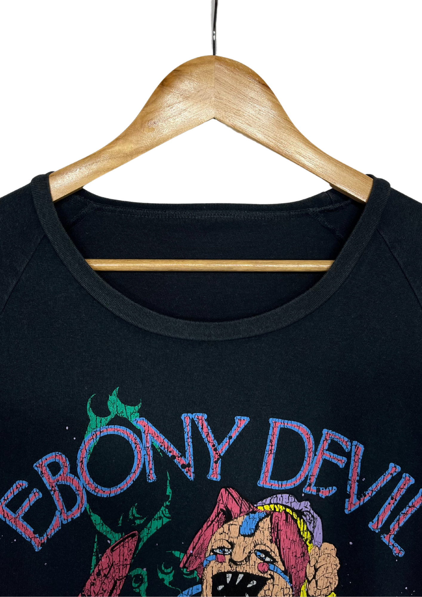 2011 Jojo's Bizarre Adventure x Ultra Violence Ebony Devil 3/4 Sleeve Shirt