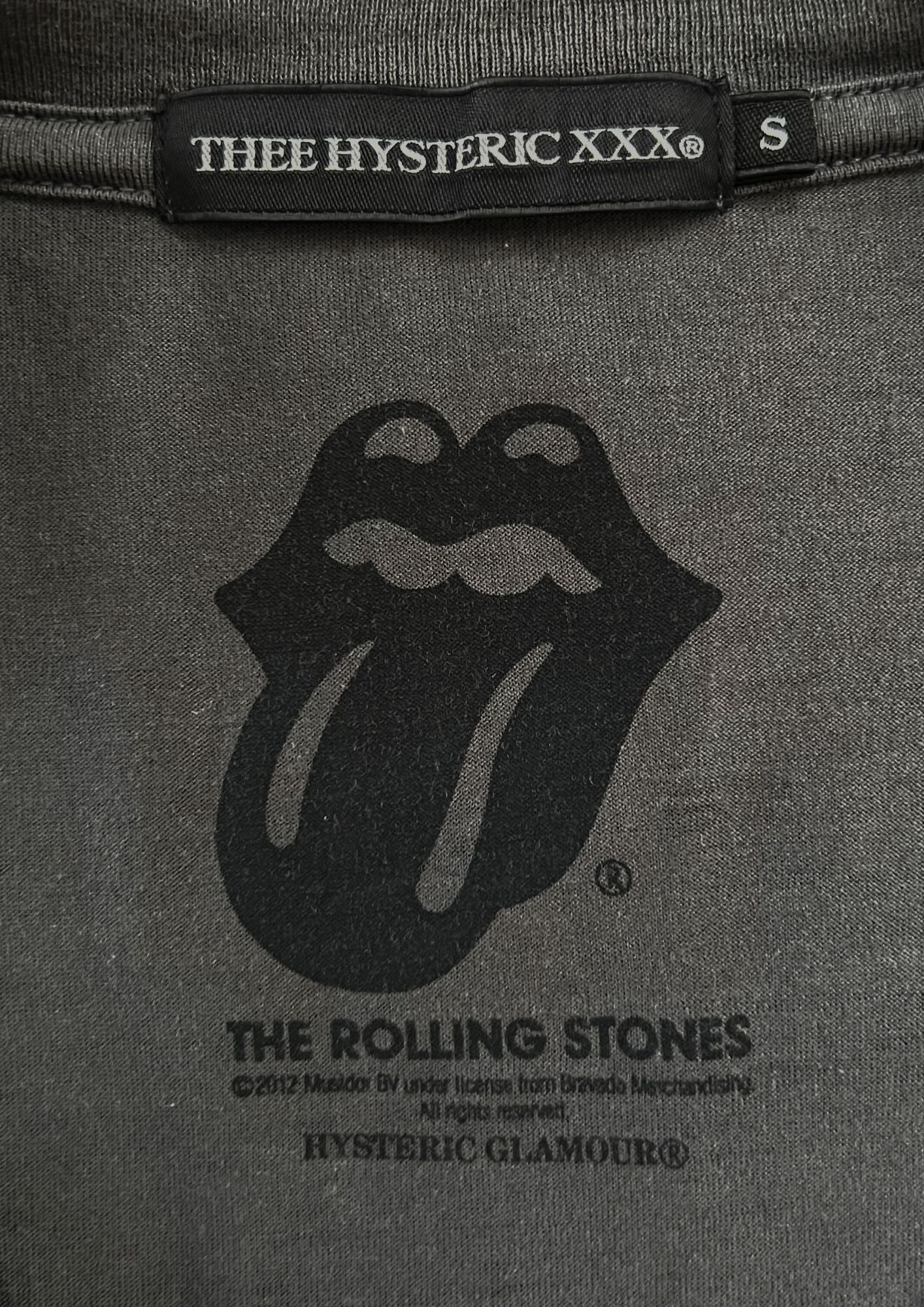 2012 HYSTERIC GLAMOUR THEE HYSTERICS XXX x Rolling Stones 'Marilyn Monroe' T-shirt (S)