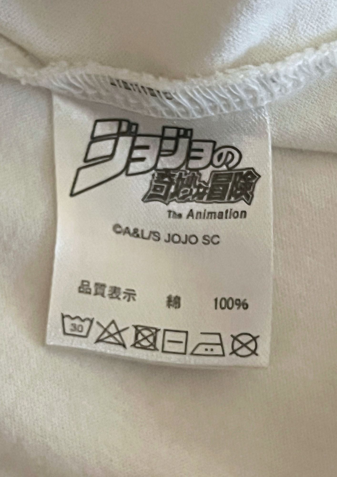 2018 Jojo's Bizarre Adventure x GLAMB 'Jotaro' T-shirt (M)