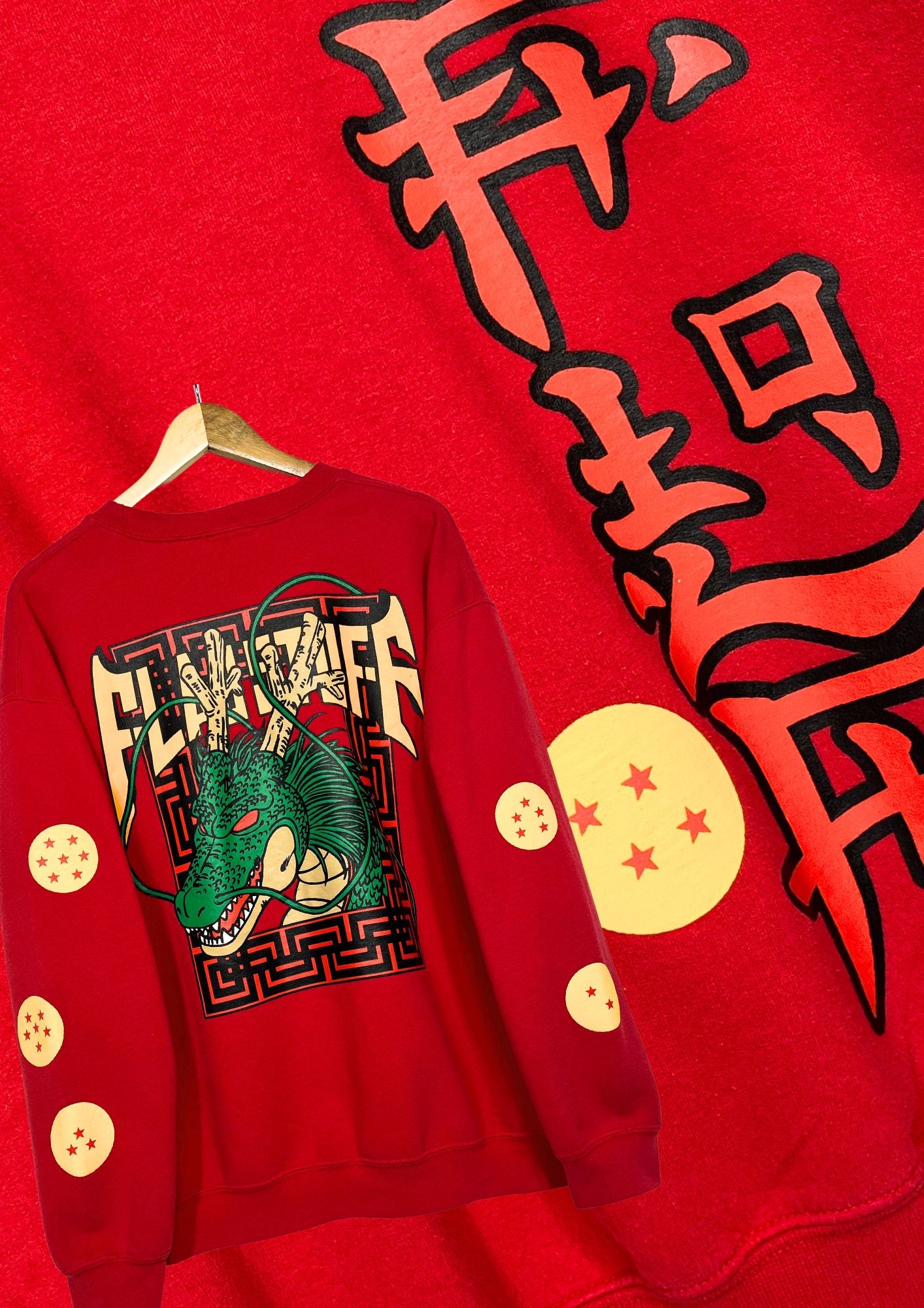 2019 Dragon Ball x FLAGSTUFF Shenron Sweatshirt
