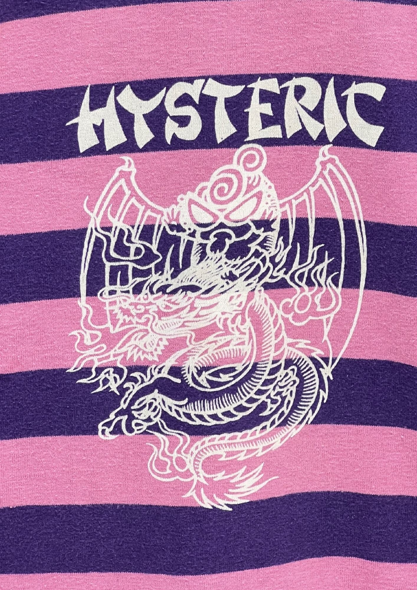 Y2K HYSTERIC MINI by HYSTERIC GLAMOUR 'Love With Smile' Baby Tee (Ladies M)