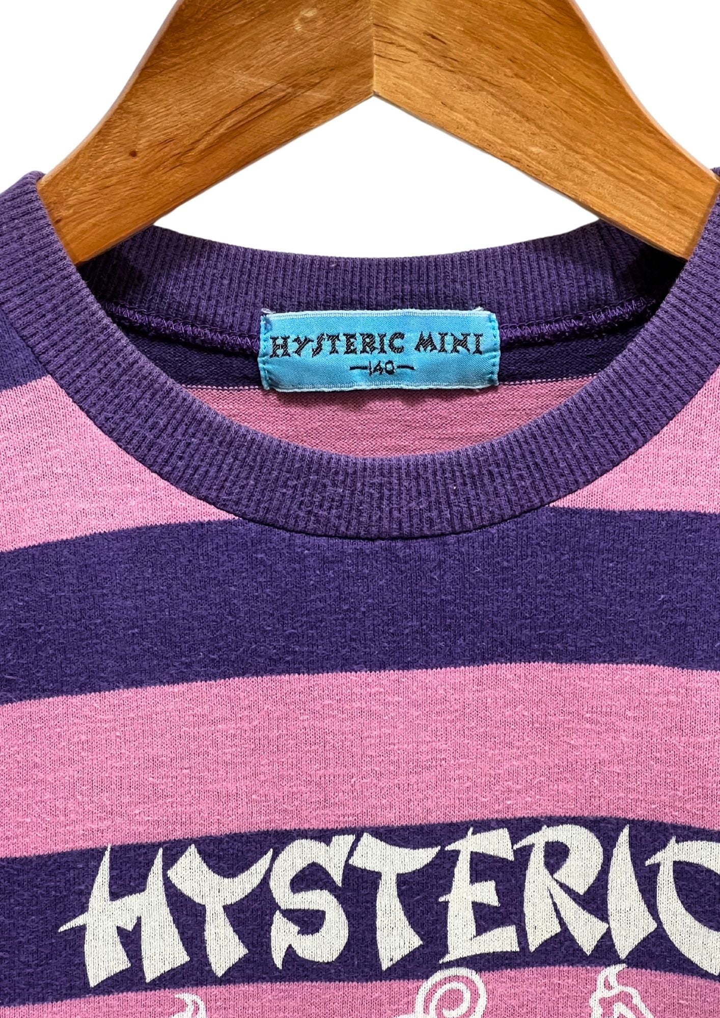 Y2K HYSTERIC MINI by HYSTERIC GLAMOUR 'Love With Smile' Baby Tee (Ladies M)