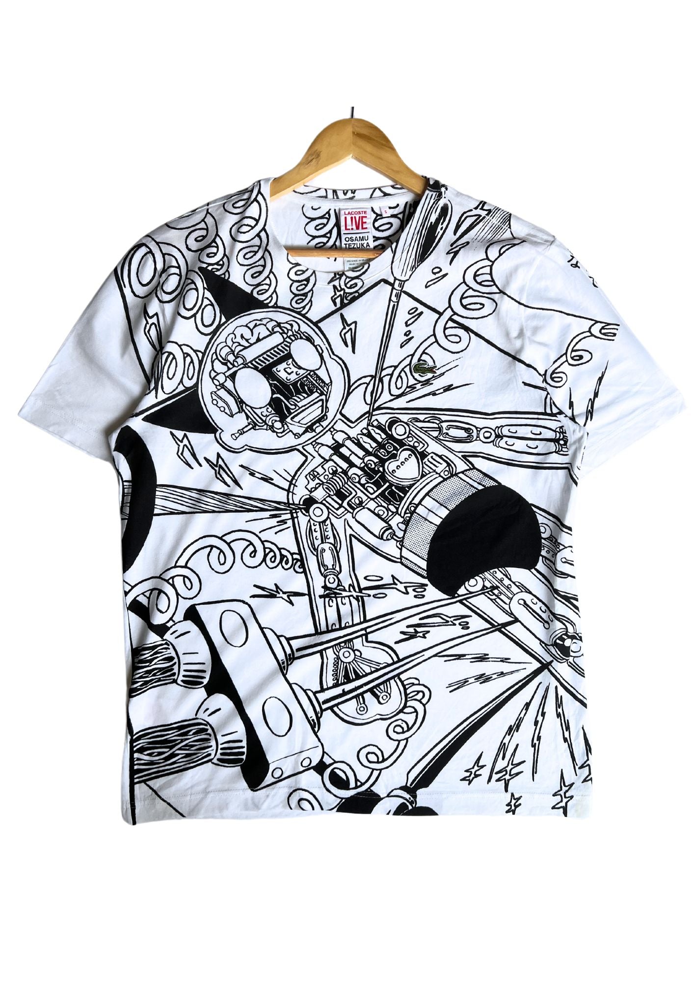 2013 Astro Boy x Lacoste LIVE 'Astro Boy' T-shirt (M)