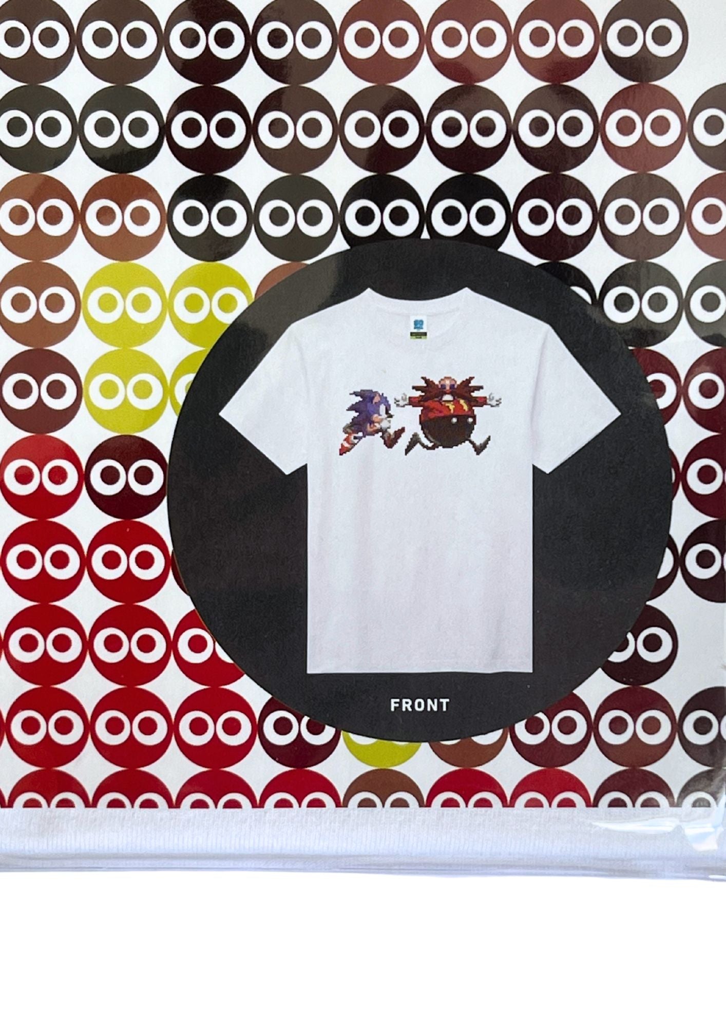 2020 Sonic the Hedgehog x SEGA 60th Anniversary 'Sonic & Eggman' PuyoPuyo T-shirt (M)