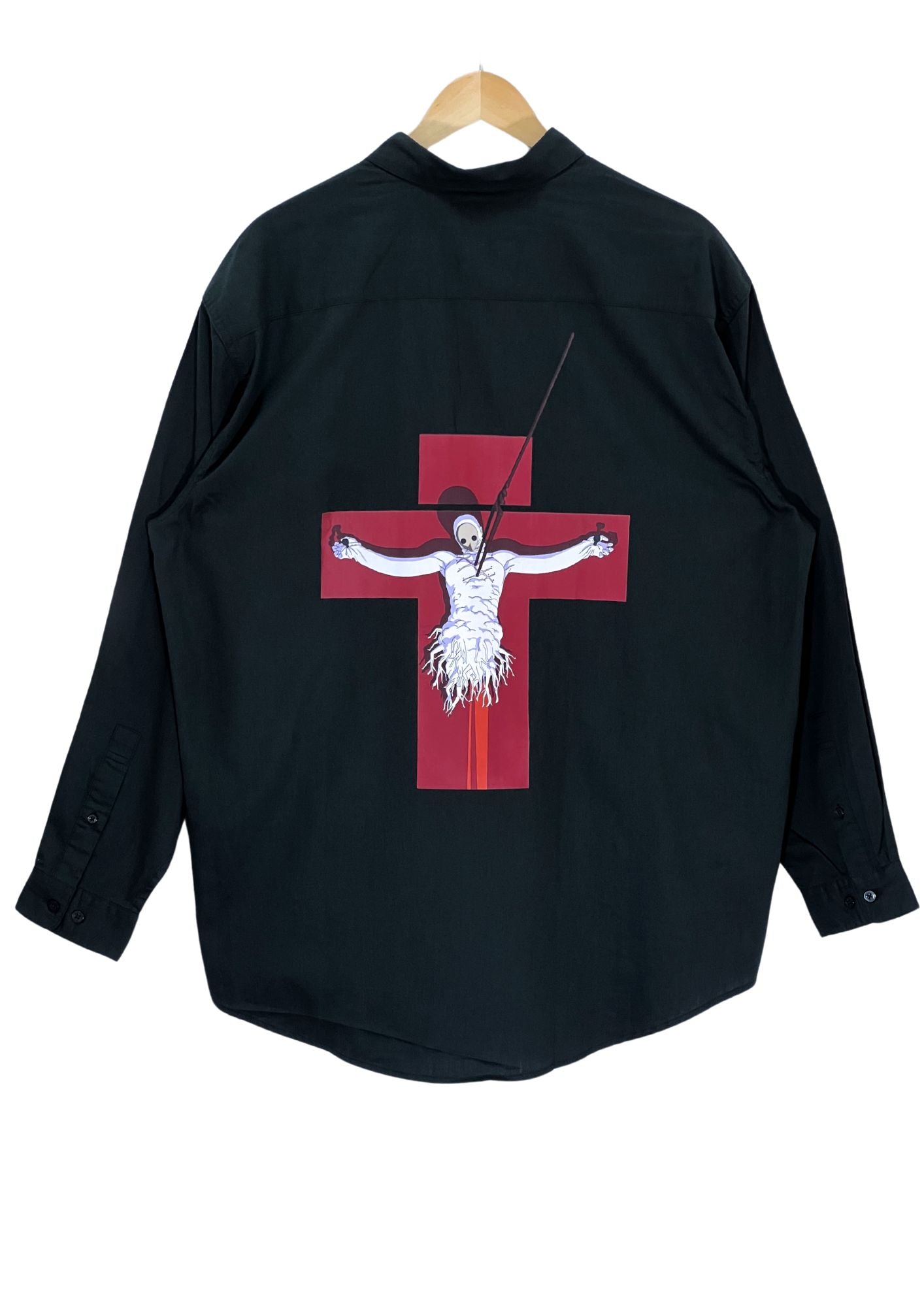 2023 Neon Genesis Evangelion x graniph 'Lillith' Embroidered Button Up Shirt (XL)