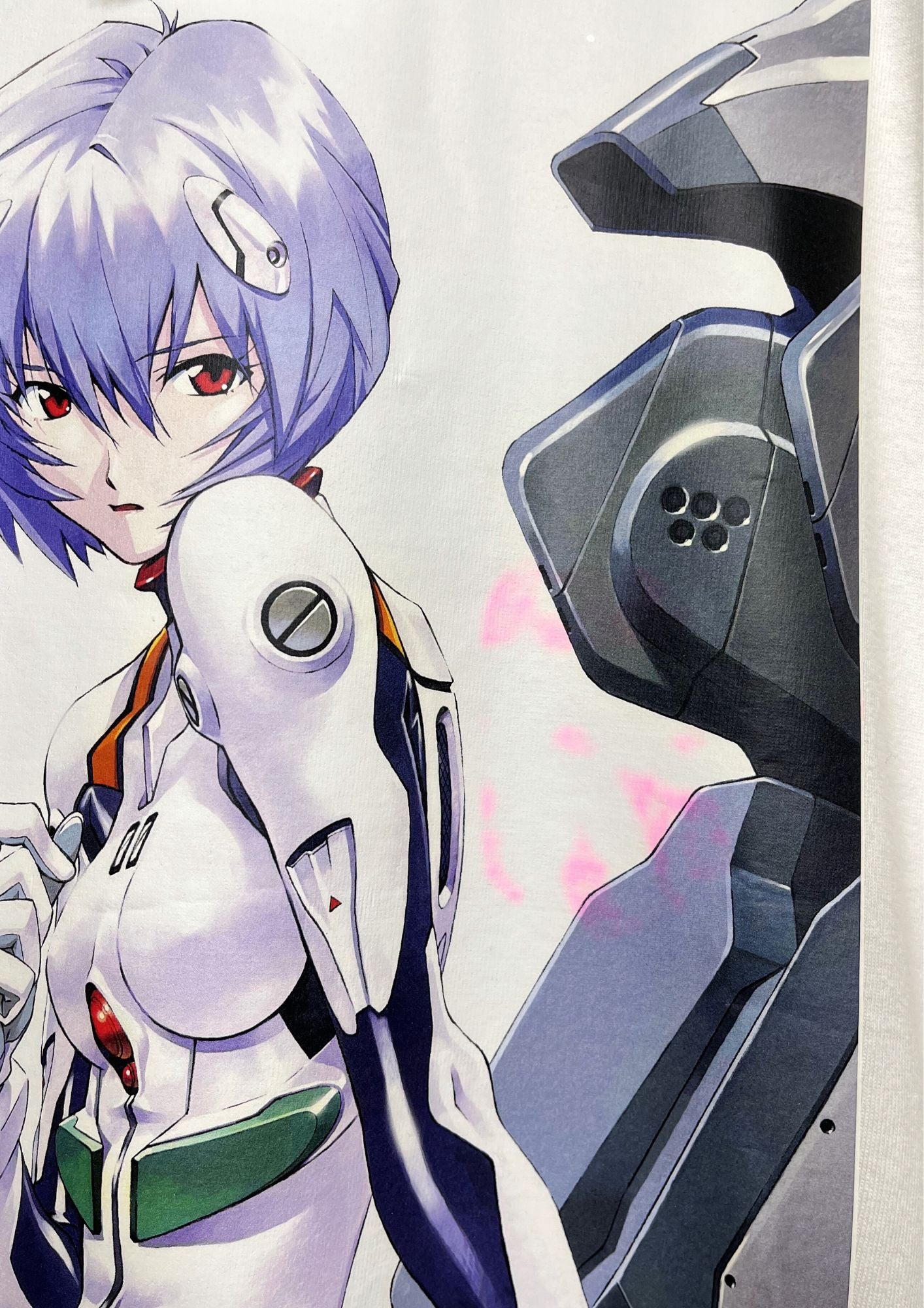 Neon Genesis Evangelion x Miyazaki Art Centre Evangelion Exhibition Rei T-shirt