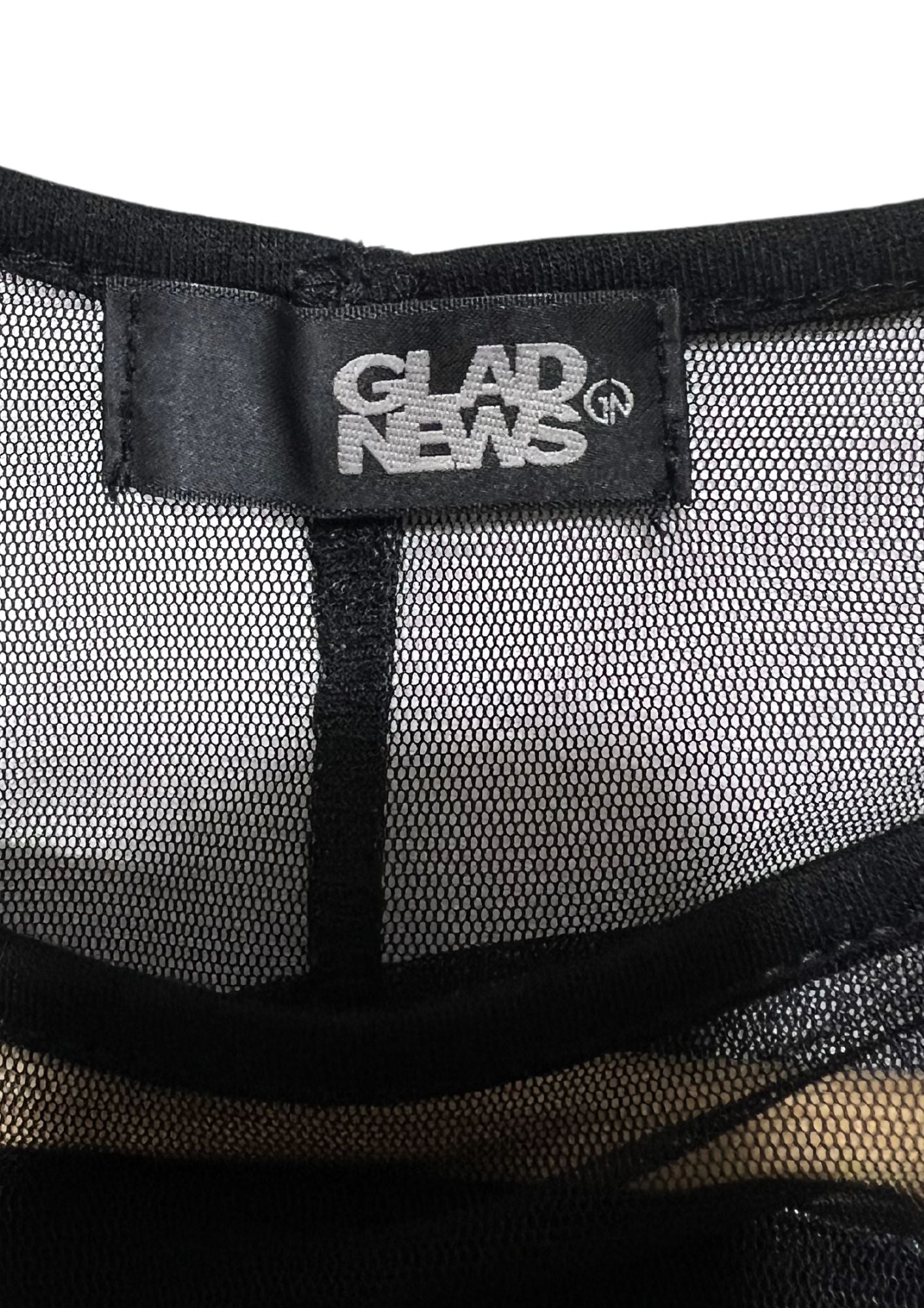 2000s GLAD NEWS 'Skull' Mash Oversize T-shirt (M Oversize)